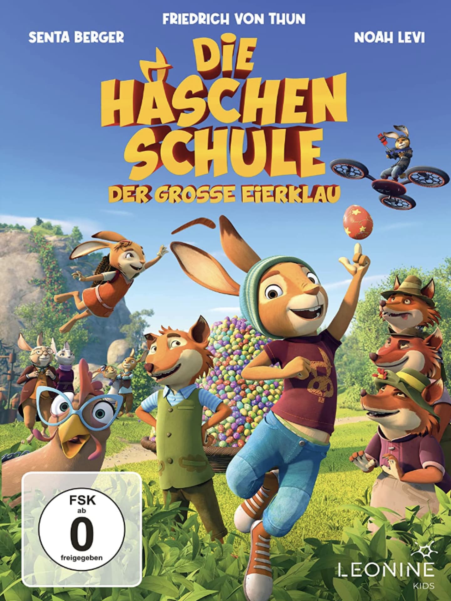Die DVD "Die Häschenschule".