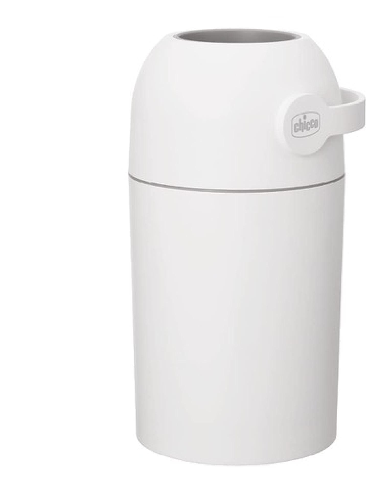 Der Windeleimer von Chicco ist geruchsdicht Der Windeleimer von Chicco ist geruchsdicht