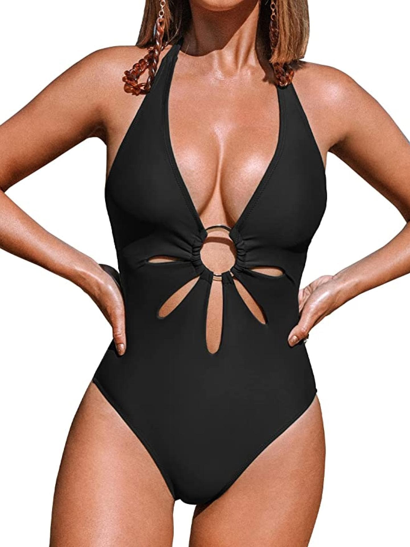 Badeanzug mit kleinen Cut-outs