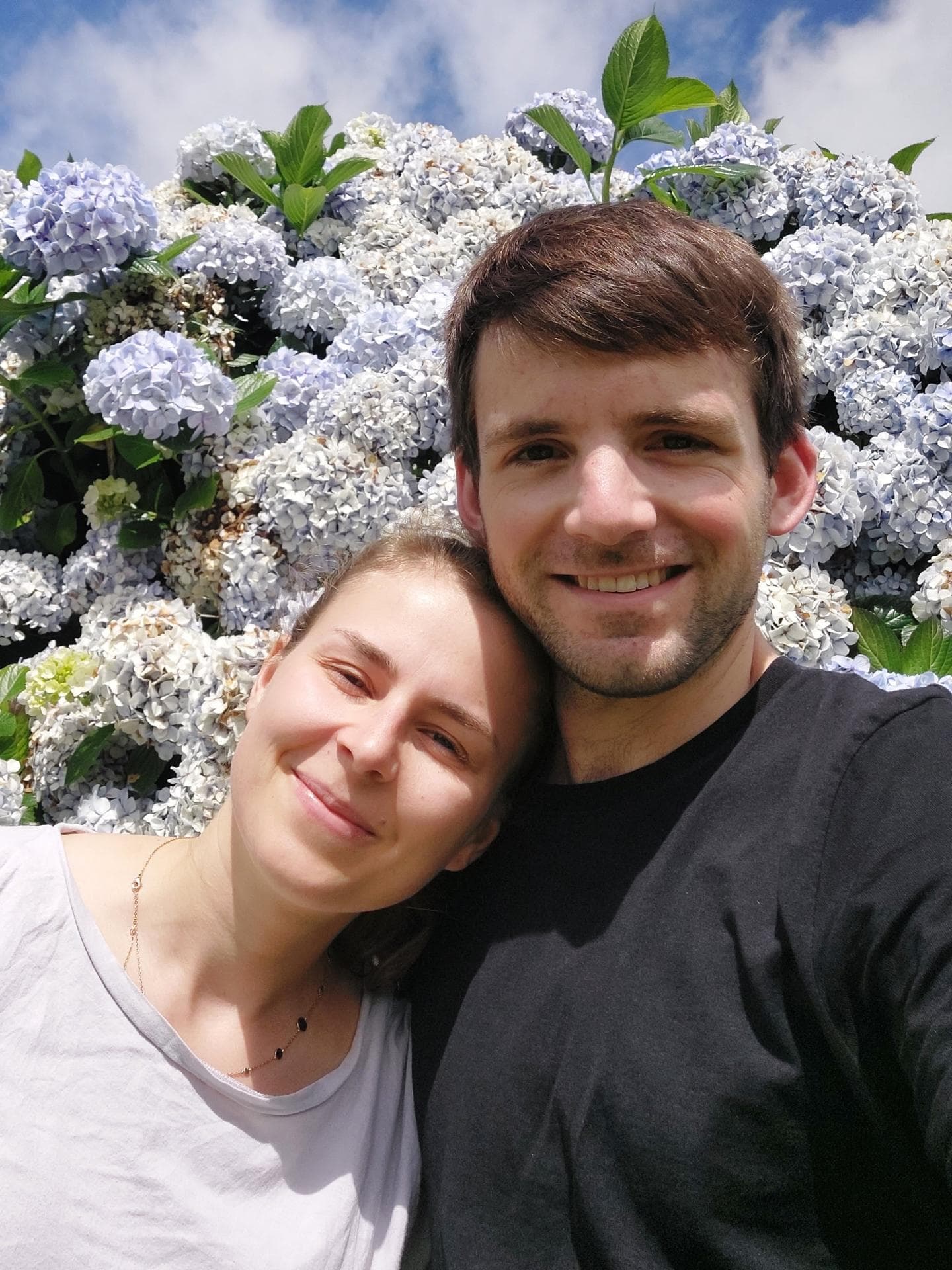Lena und Marvin auf den Azoren