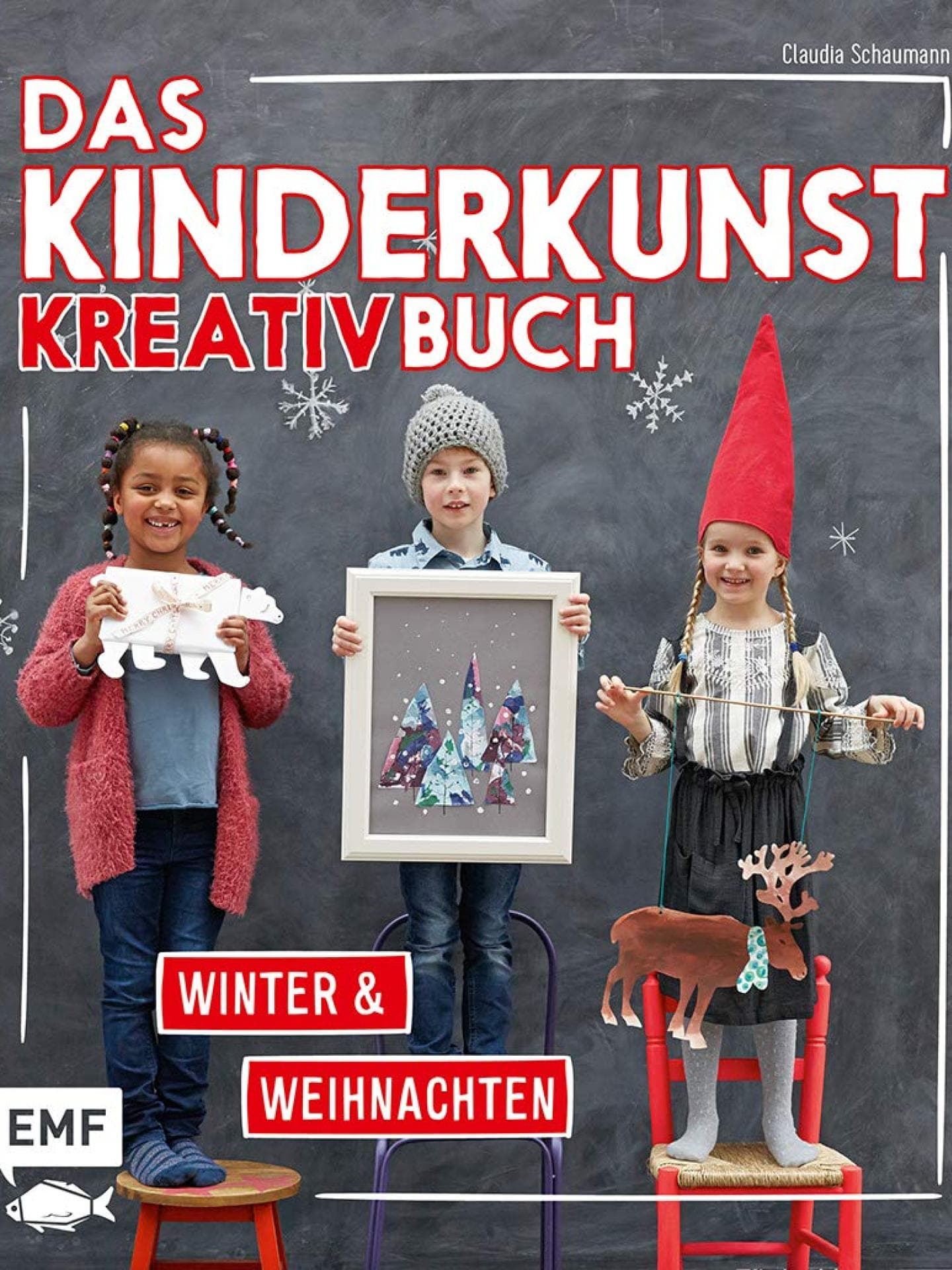 Buch "Das Kinderkunst Kreativbuch – Winter und Weihnachten"