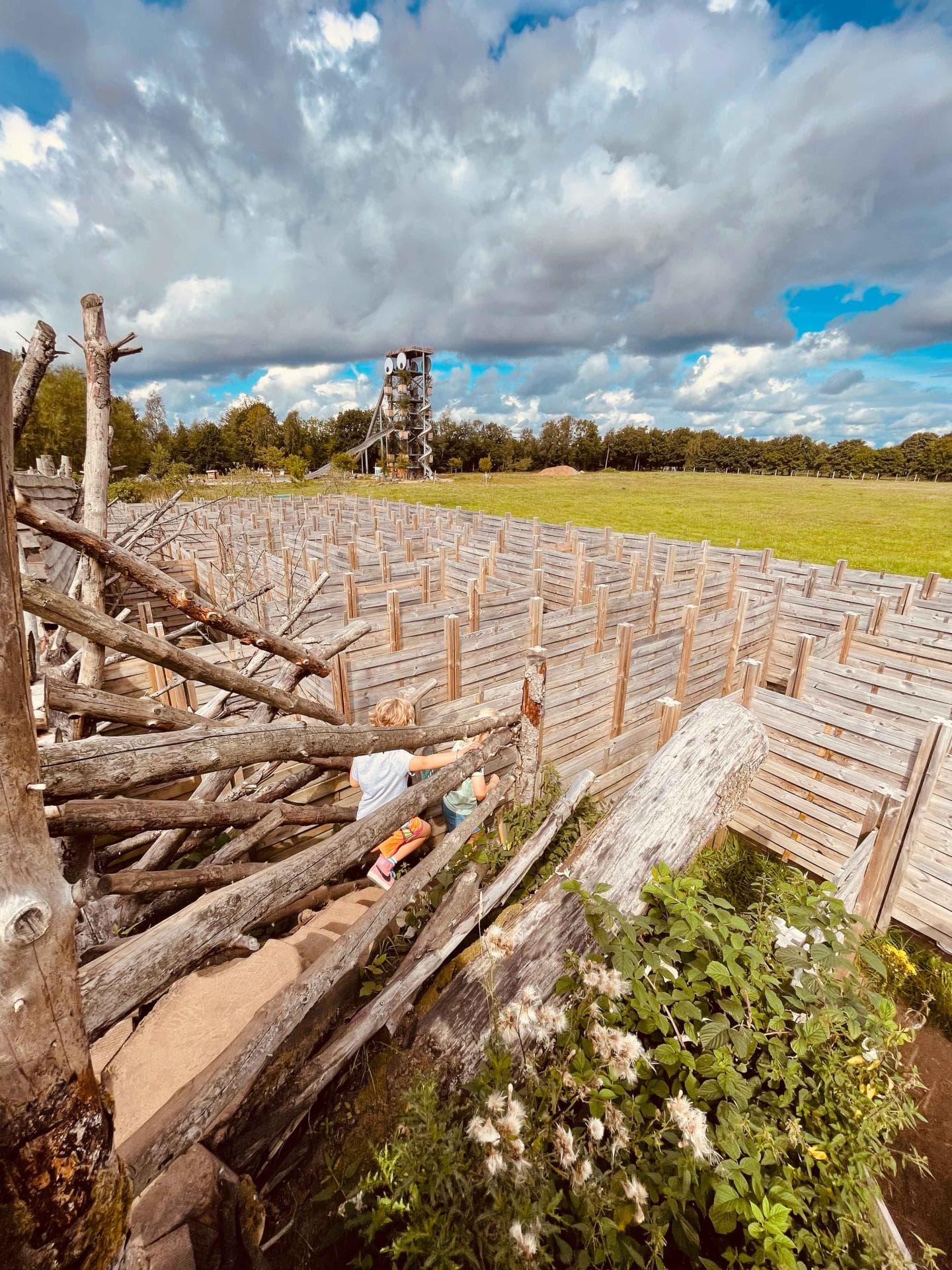 Labyrinth im Wow-Park in Billund