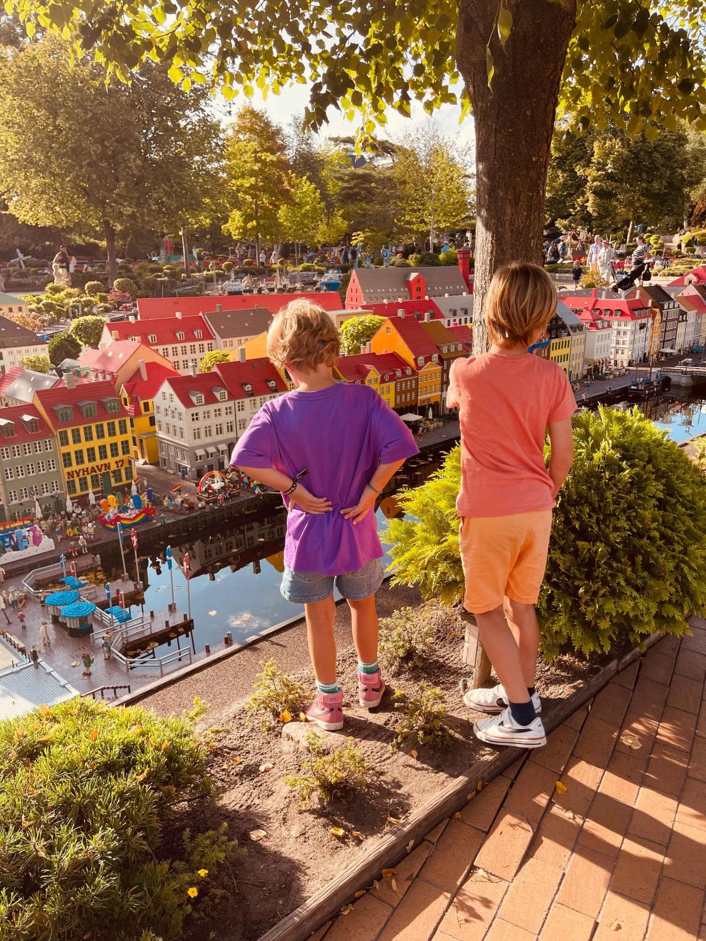 Miniatur-Bauten im Legoland in Billund