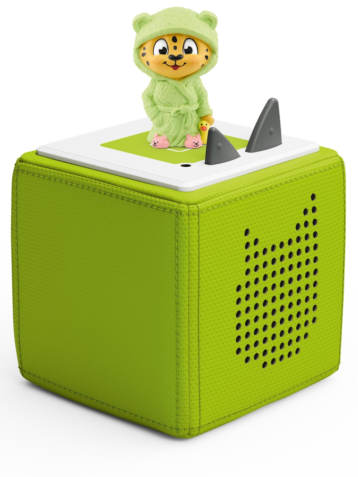 Eine Toniebox in Grün