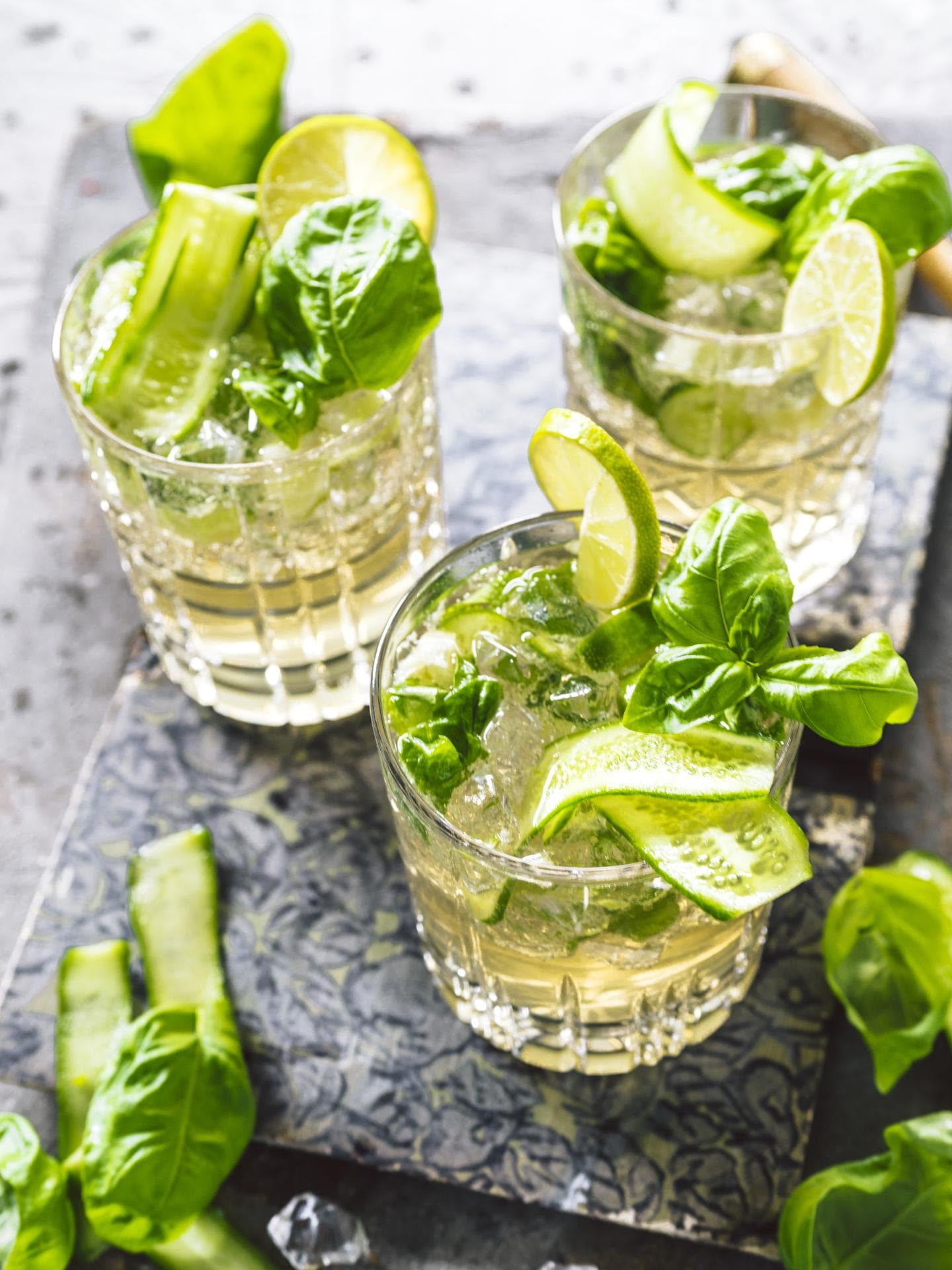 Virgin Basil Mule
