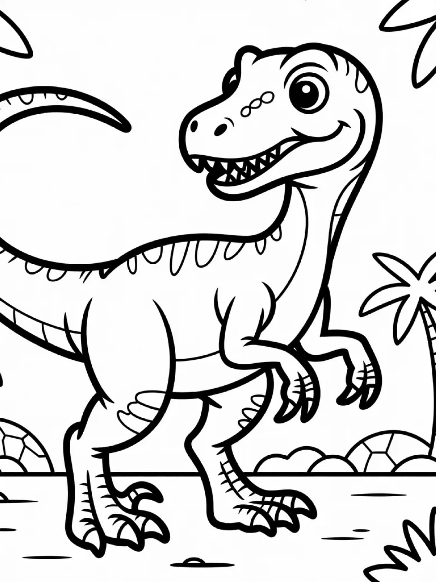 Ausmalbild Velociraptor Ausmalbild Velociraptor