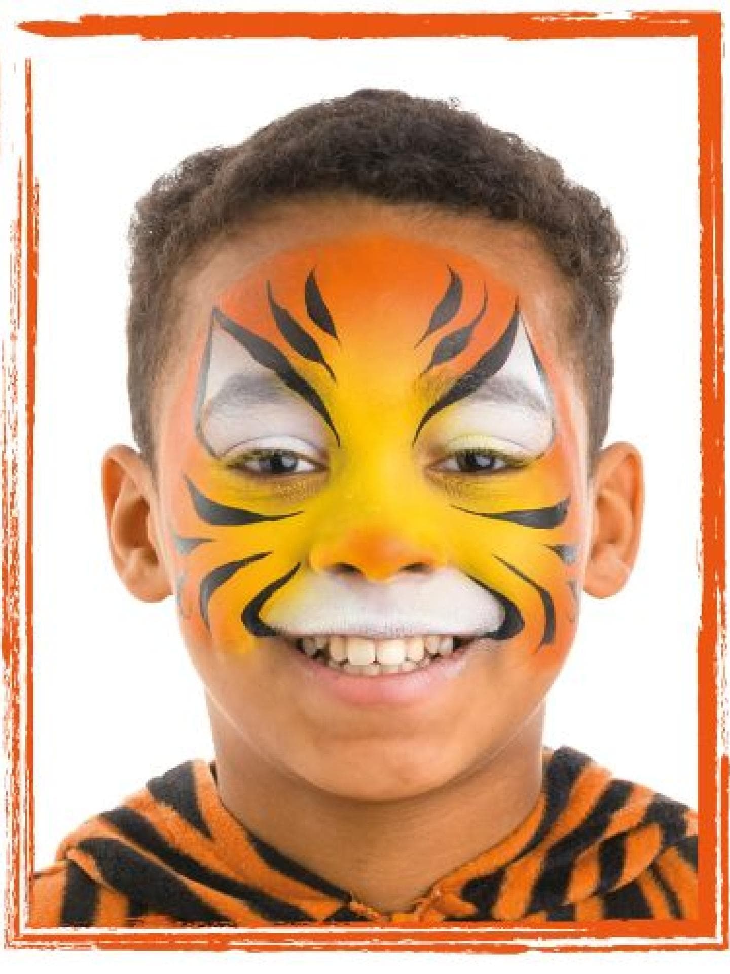 Tiger schminken: Tigerstreifen leicht gemacht. Tiger schminken: Tigerstreifen leicht gemacht.