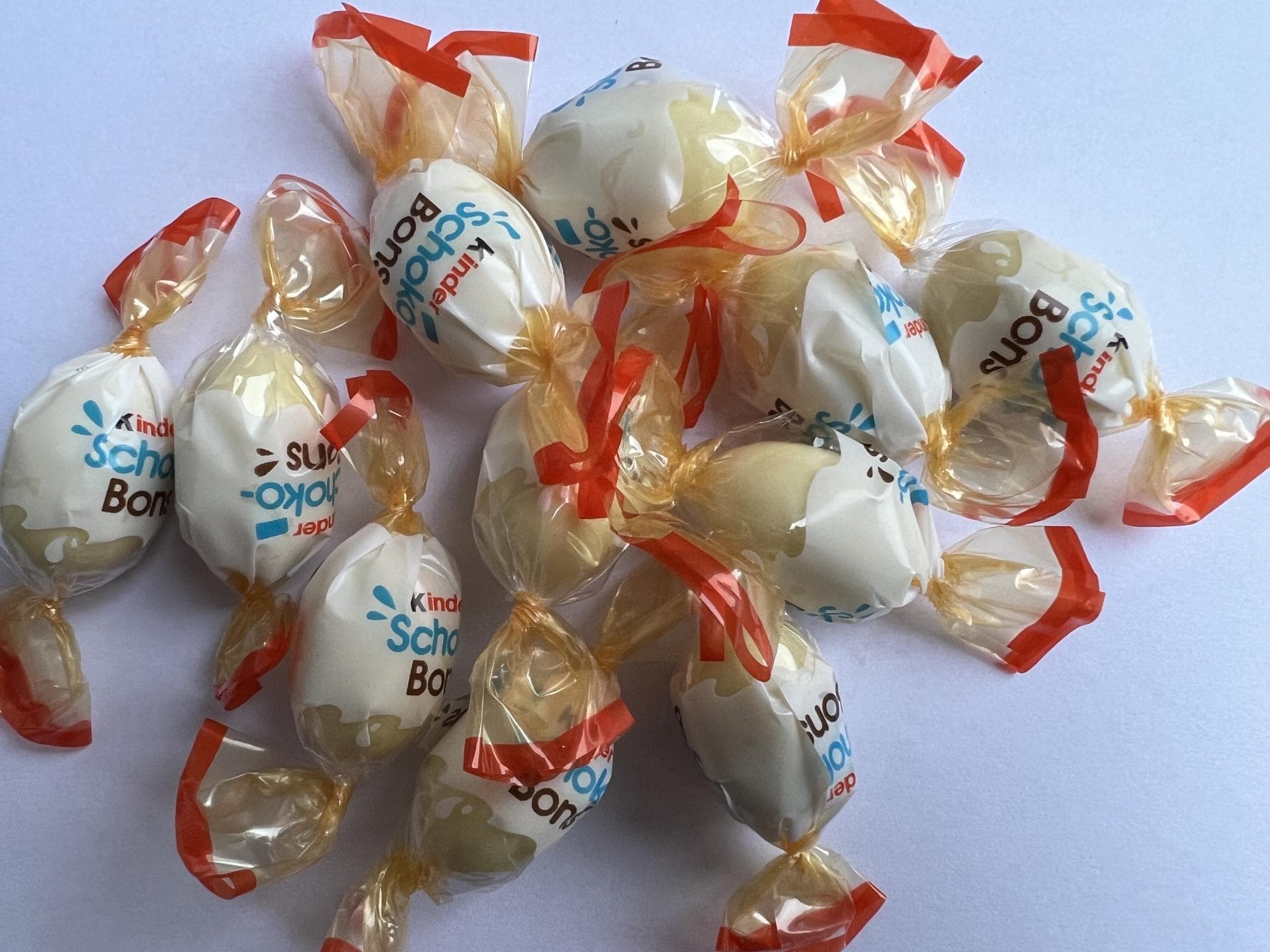 Shellack in Schokobons