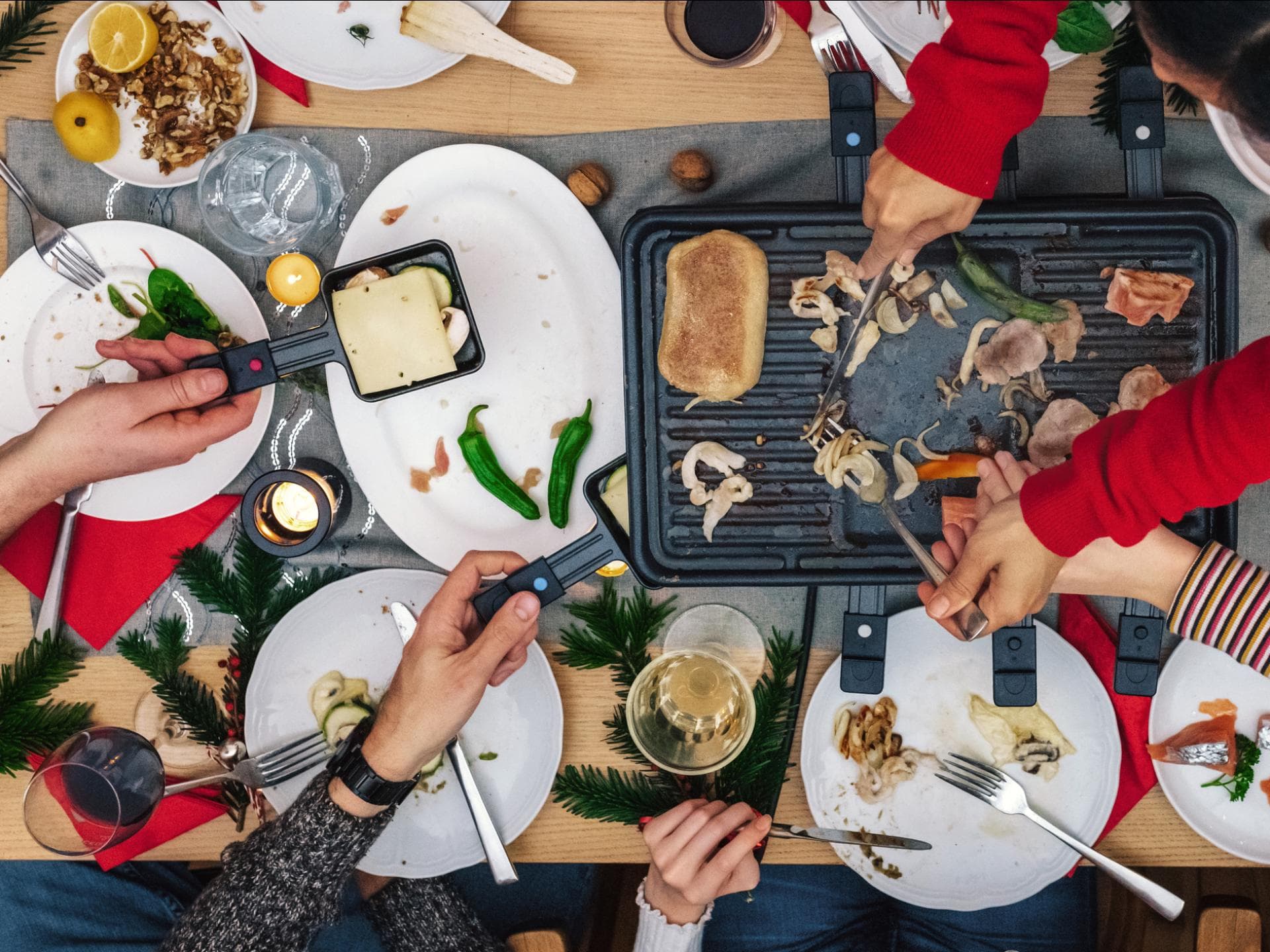 Raclette mit Kindern an Silvester – gute Idee!