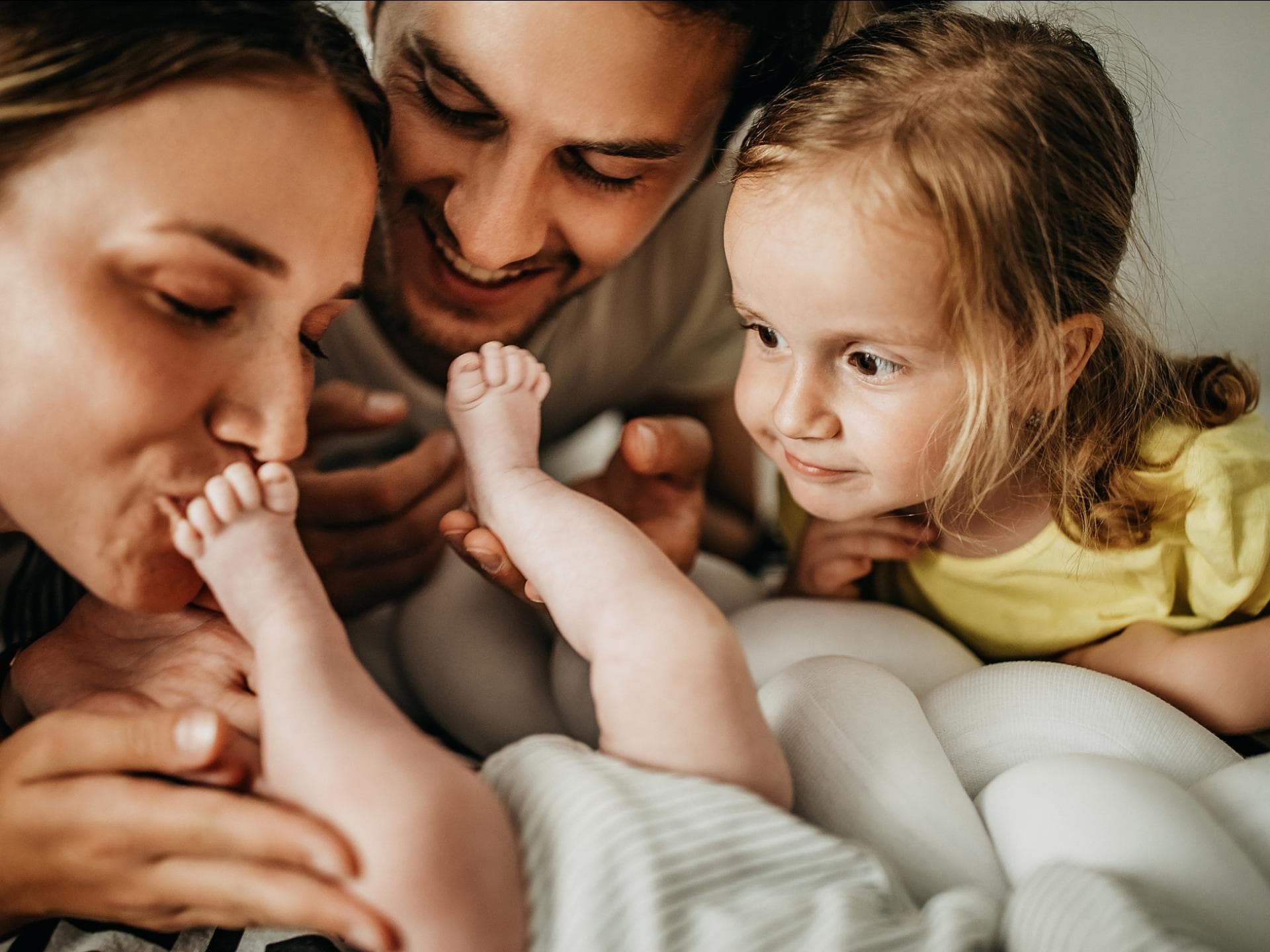 Das Elternsein und die Zeit mit Kindern genießen