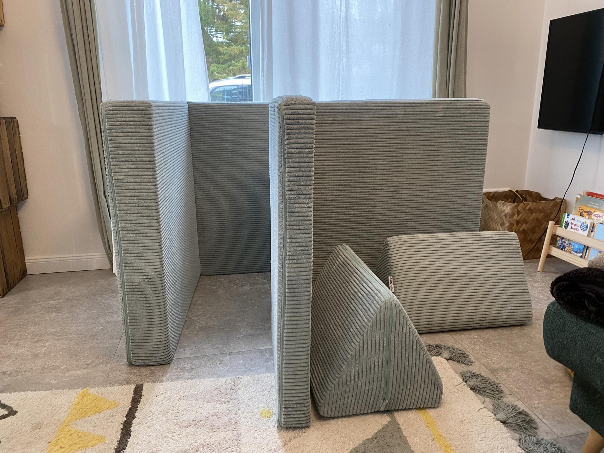 Spielsofa als Labyrinth