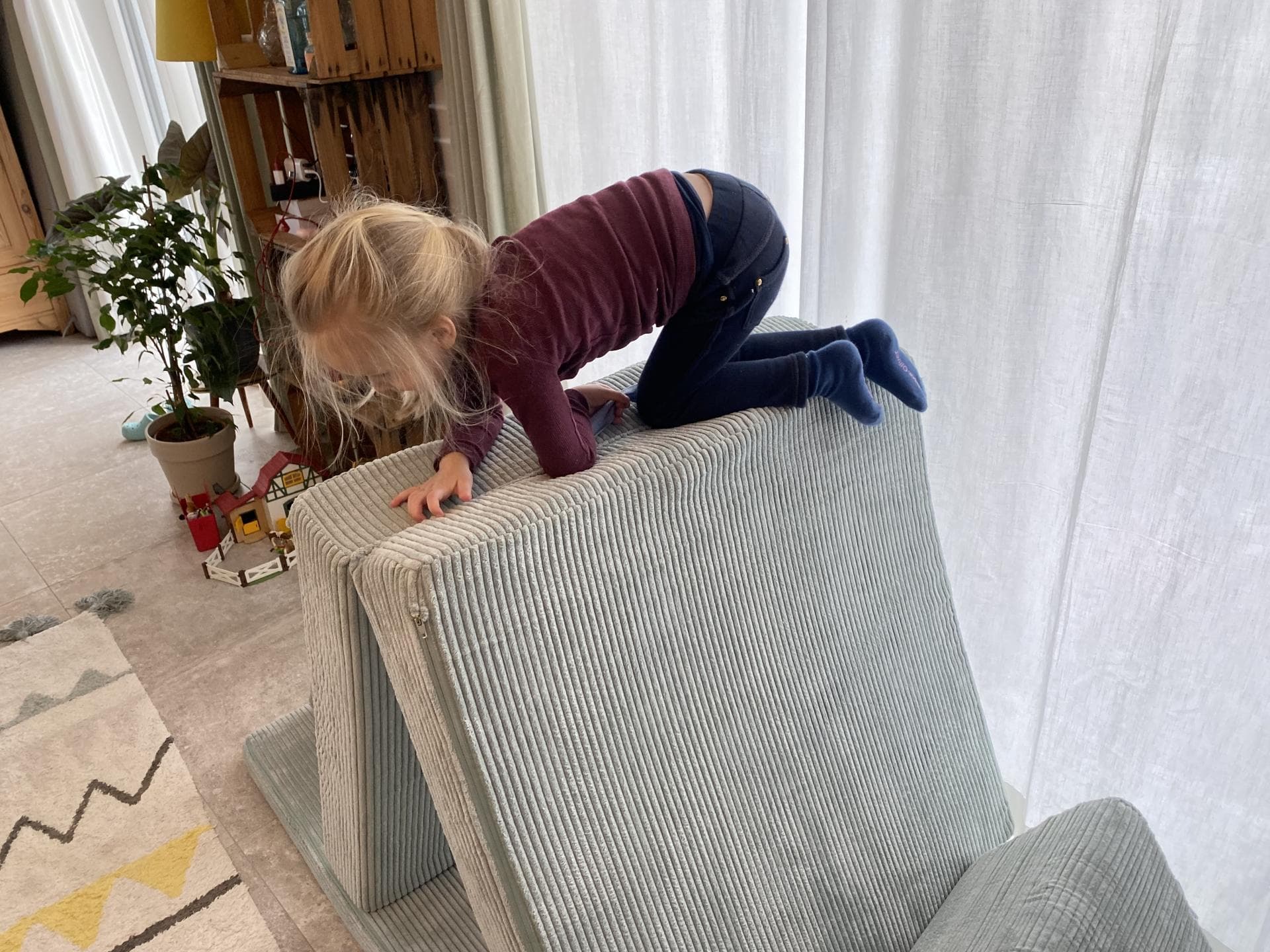 Spielsofa als Höhle