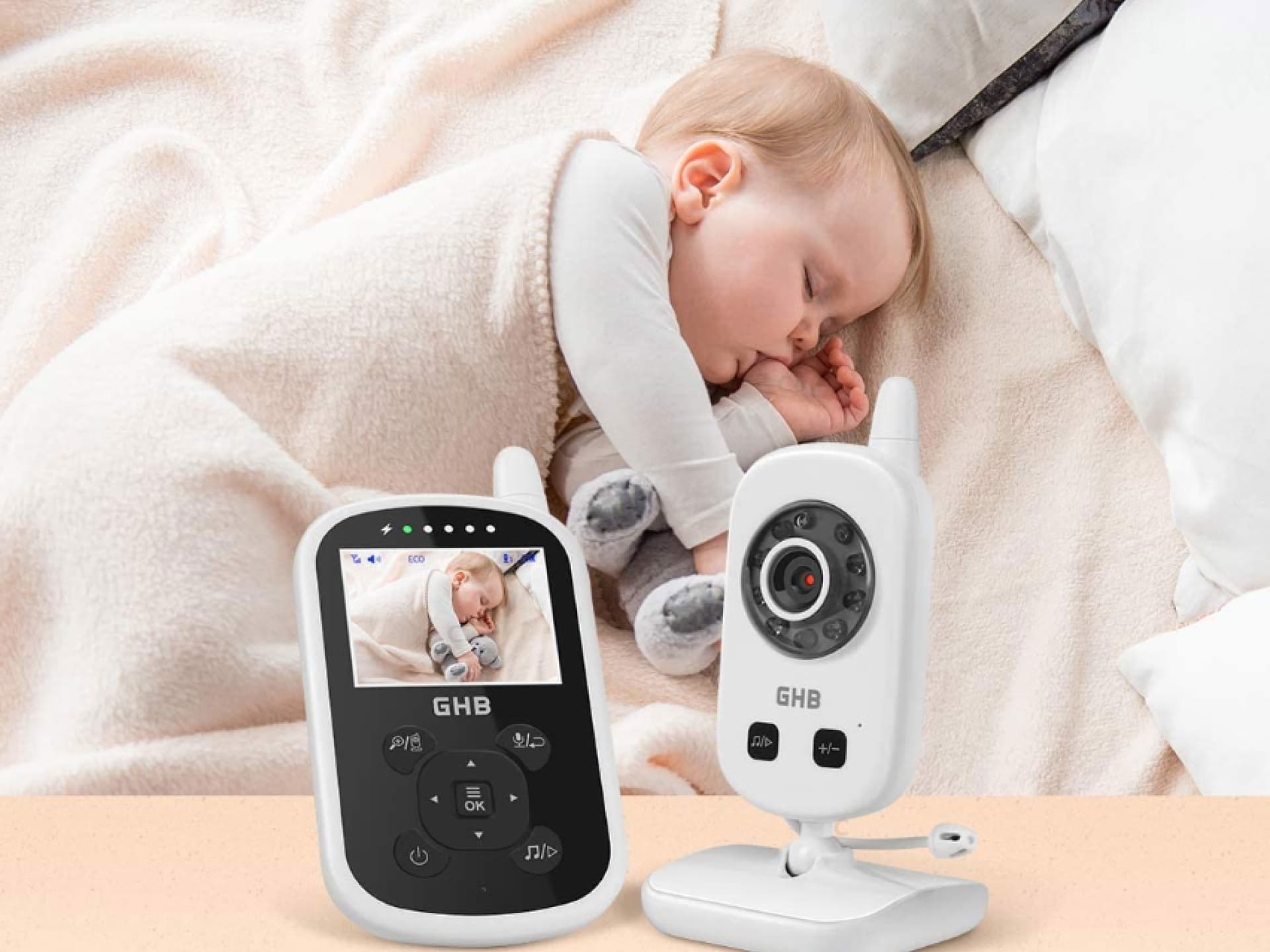 Super Geschenkidee: Babyphone mit Kamera von GHB Super Geschenkidee: Babyphone mit Kamera von GHB