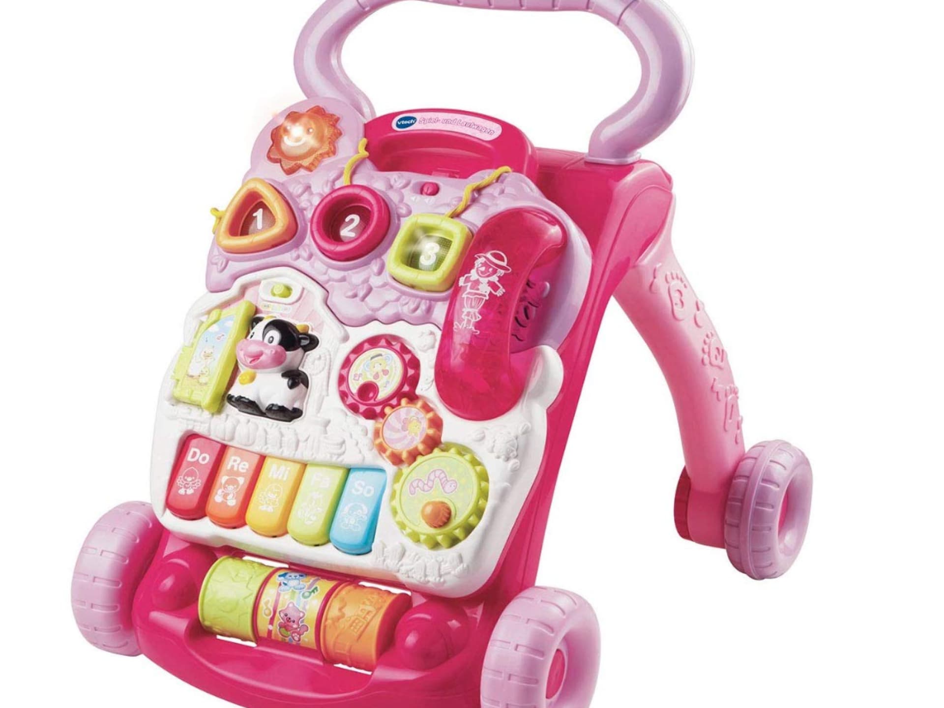 VTech Baby Spiel- und Laufwagen in pink