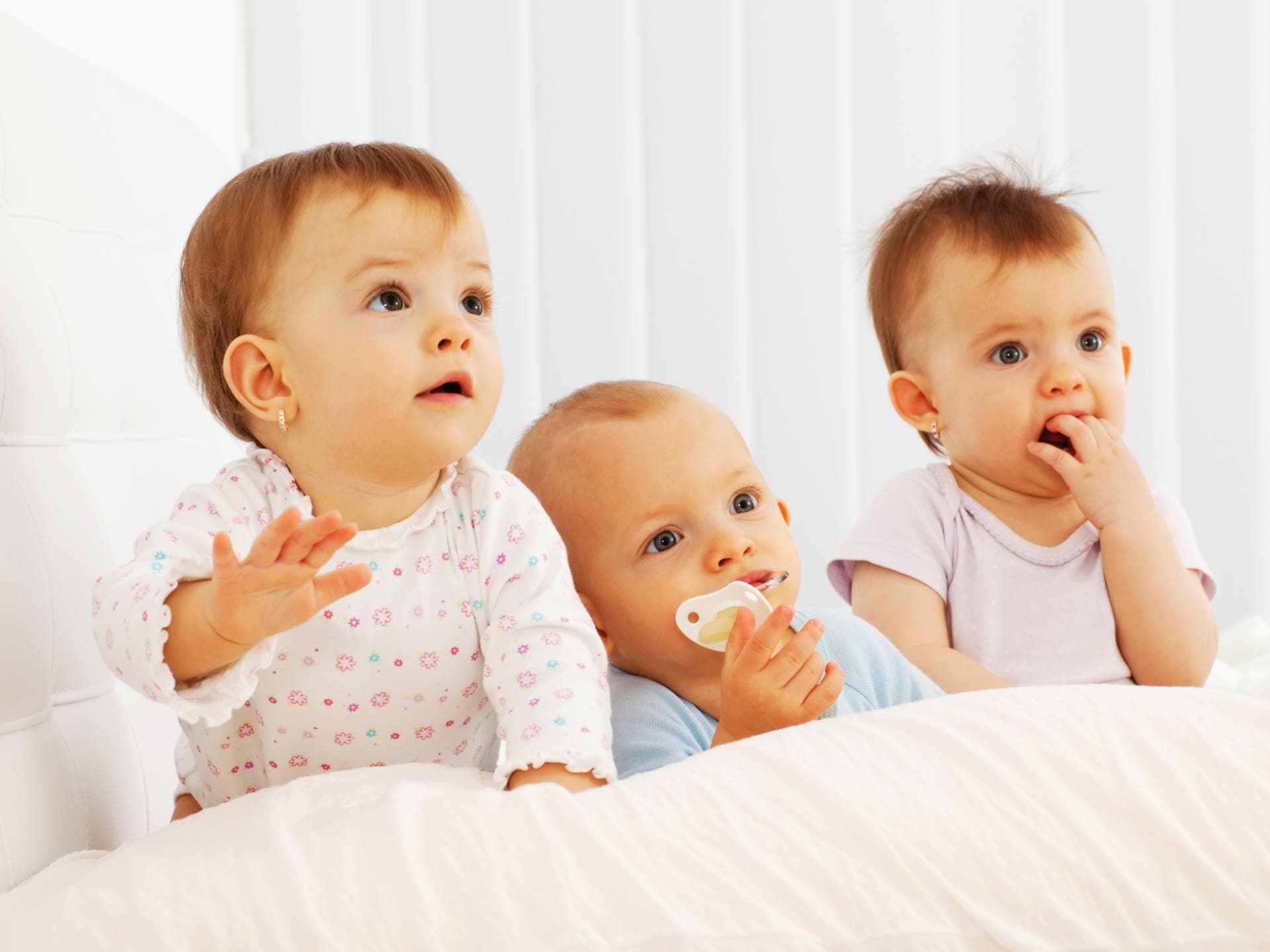 Drillings-Babys. Drillings-Babys.