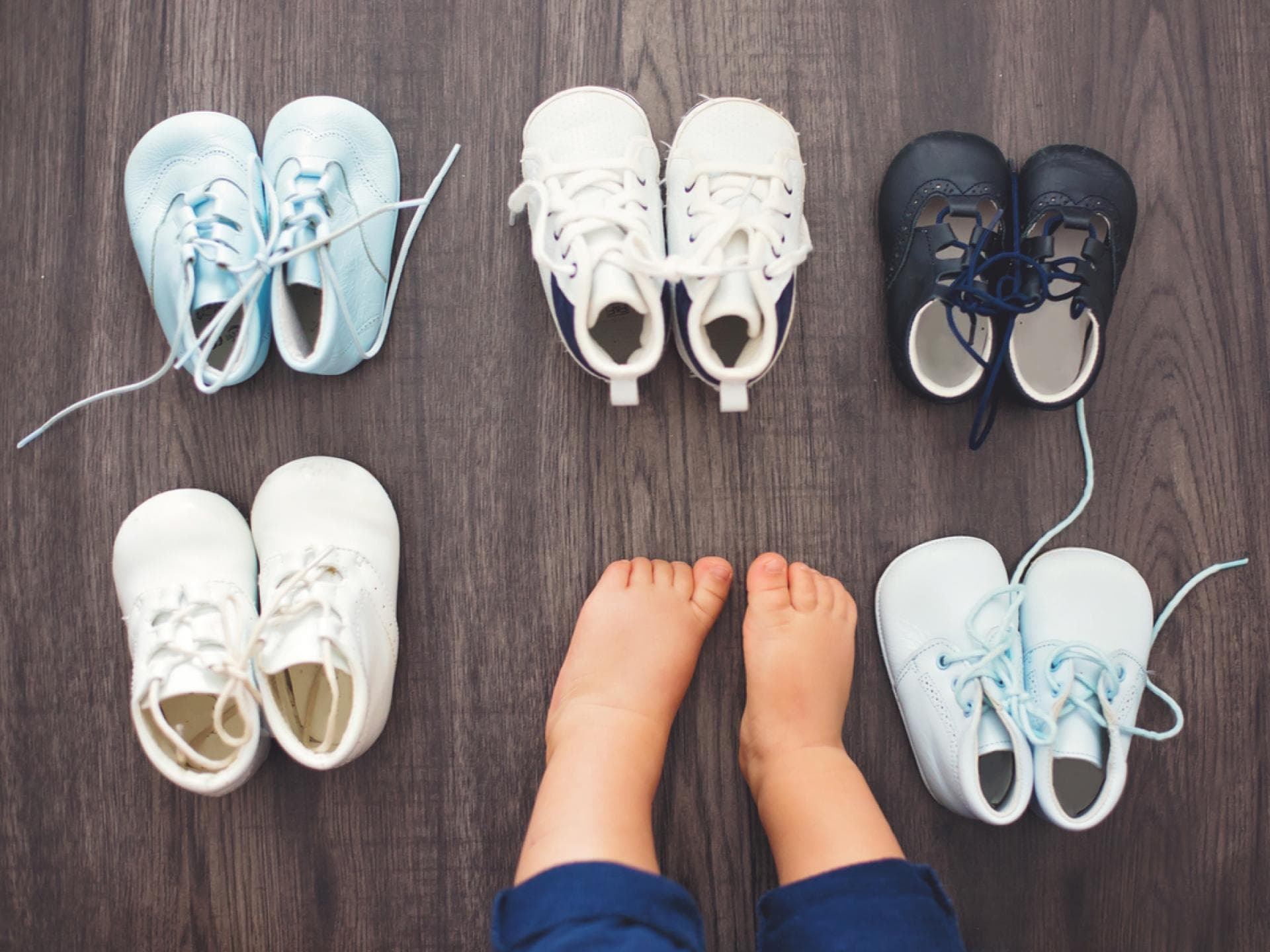 Babys Lauflernschuhe