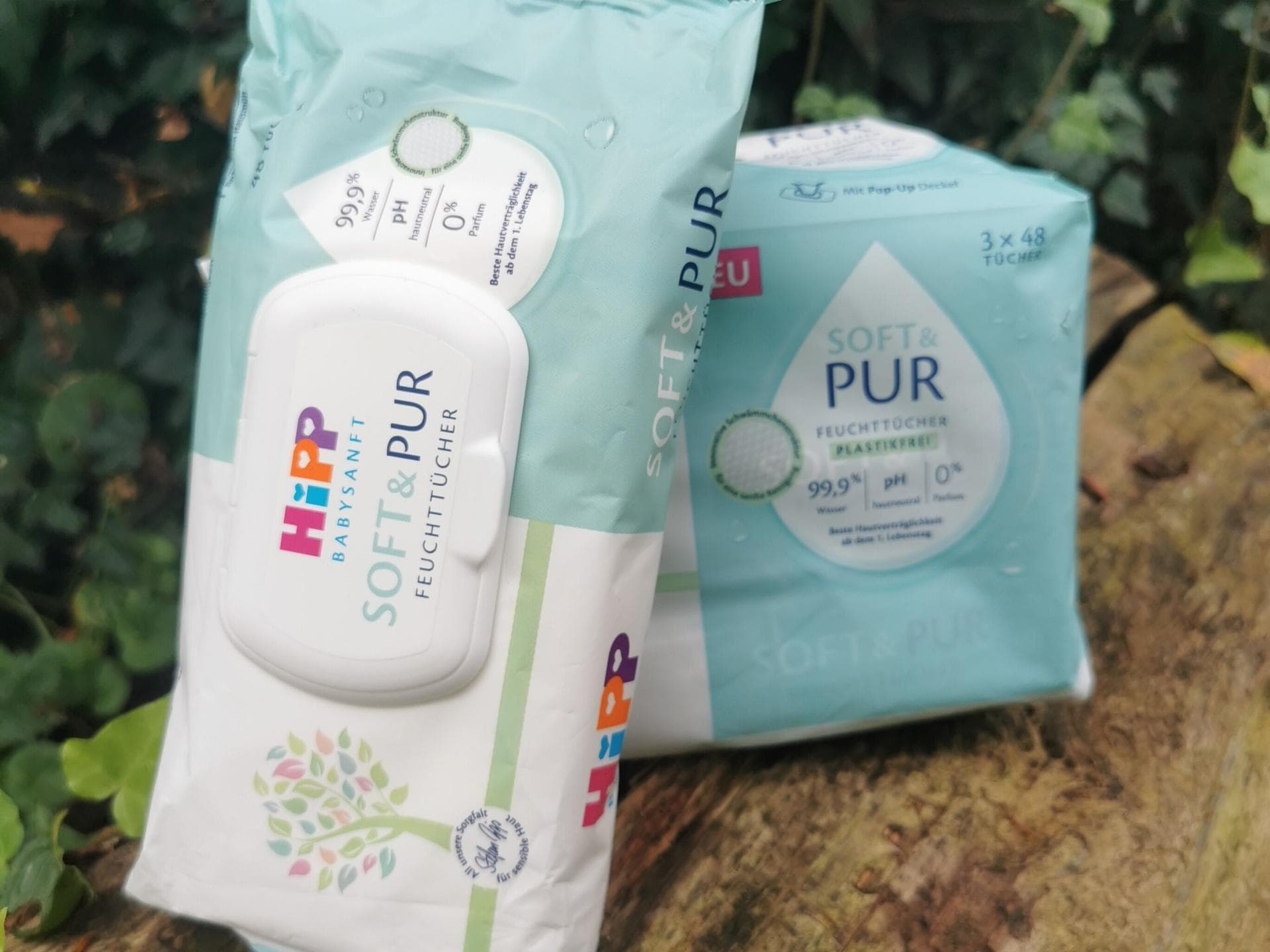 Die neuen HiPP Babysanft Feuchttücher Soft & Pur