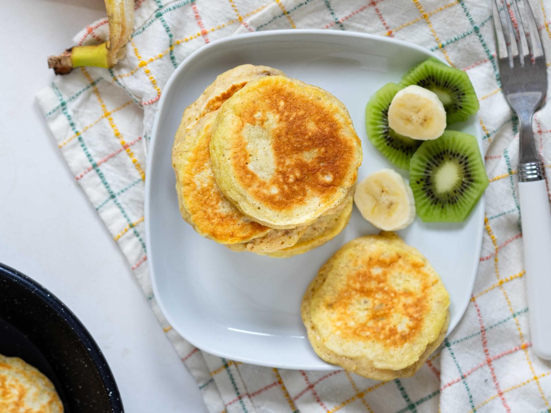 Montessori-Rezept: Bananen-Pancakes Montessori-Rezept: Bananen-Pancakes