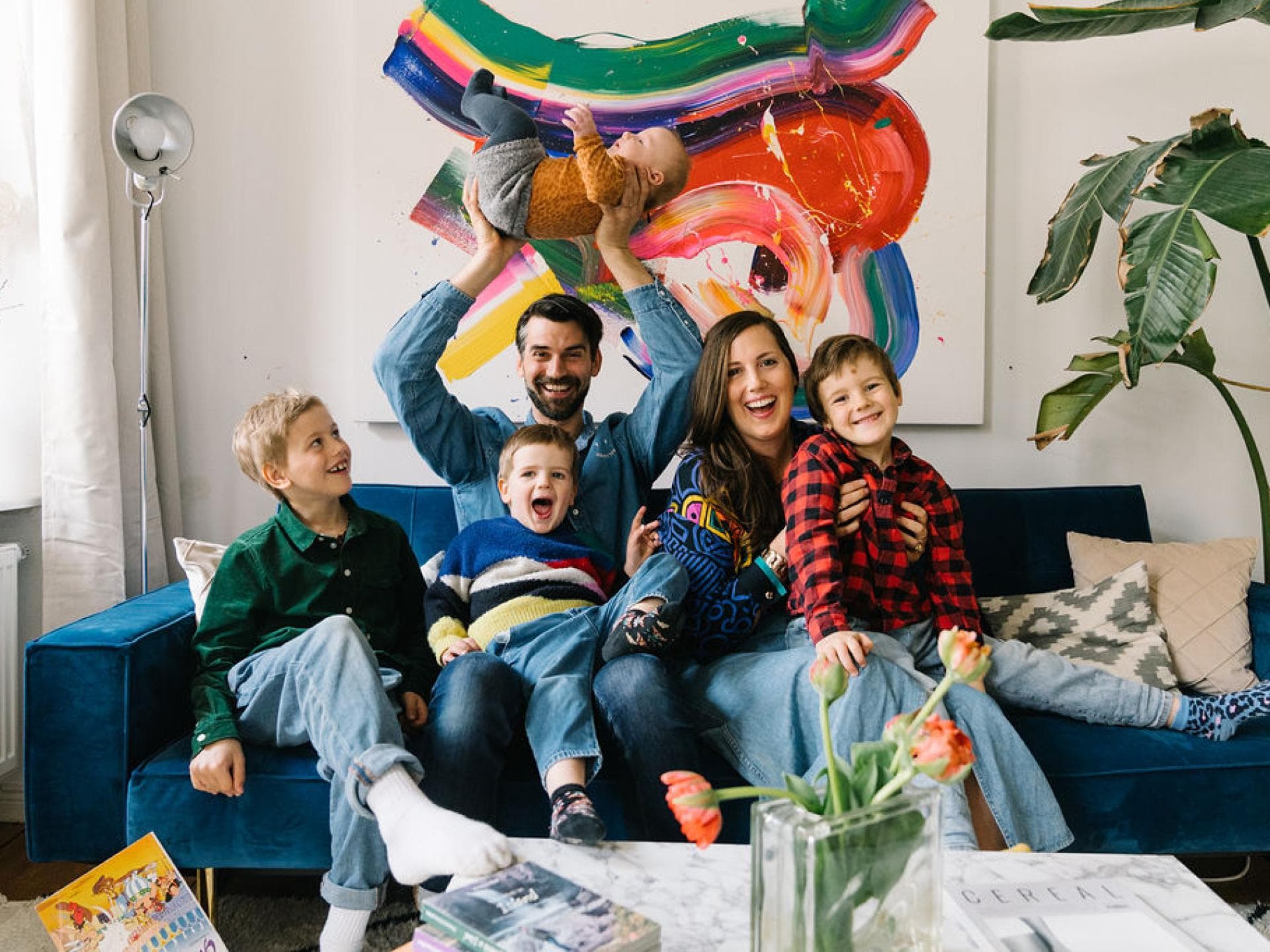 Die Familie von Tanja Roos