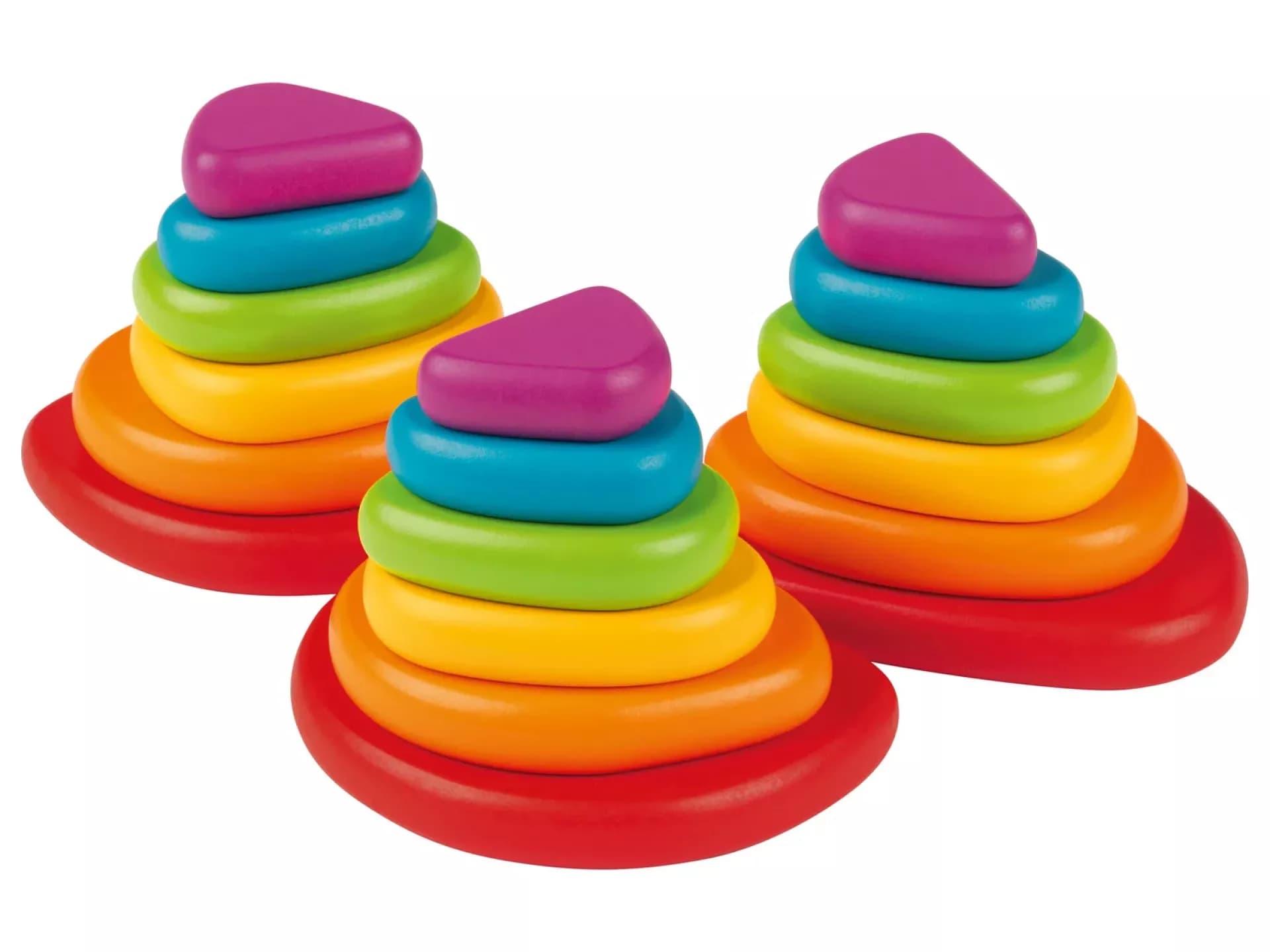 Bunte Balanciersteine von Lidl