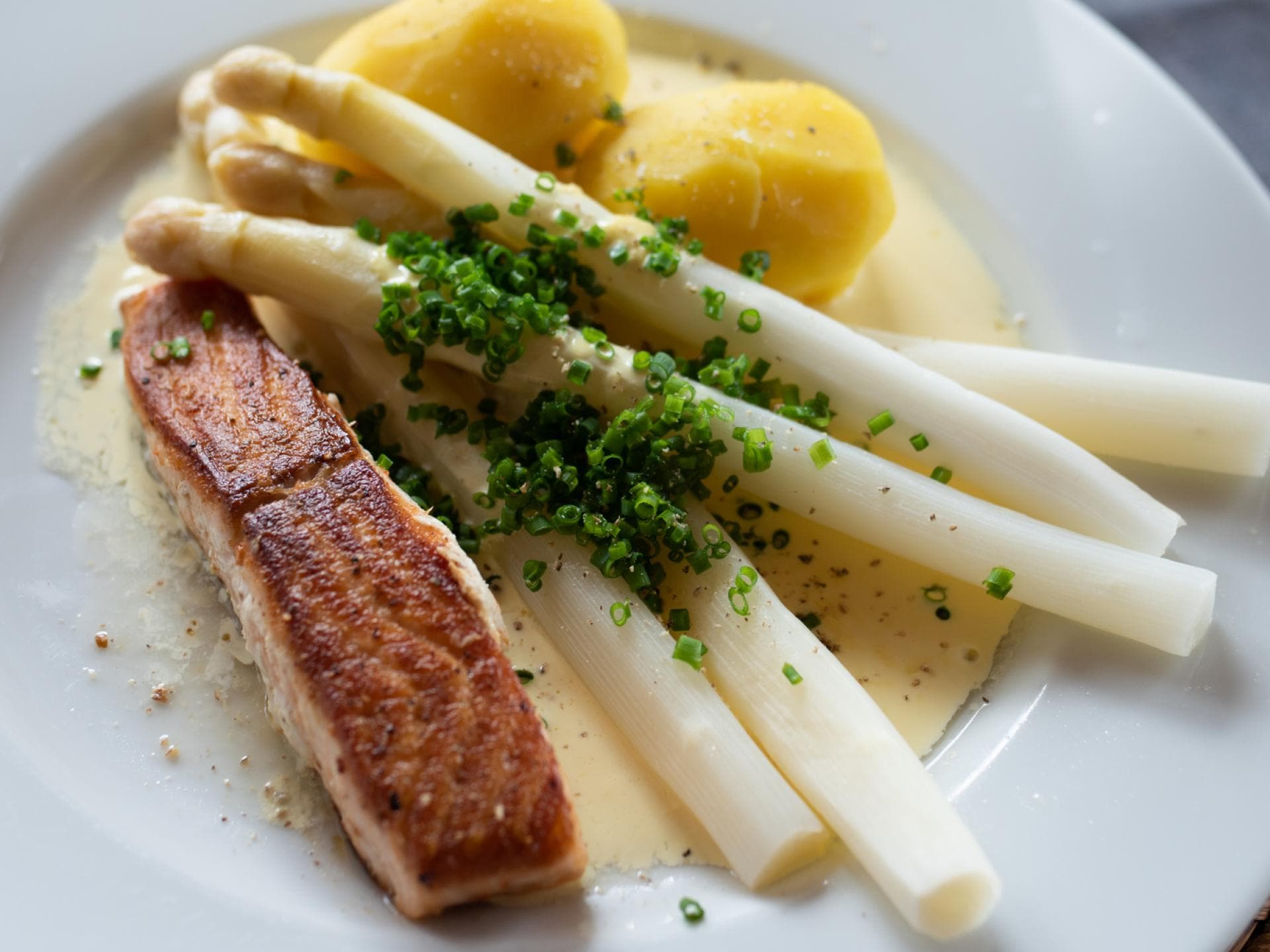 Spargel-Gericht