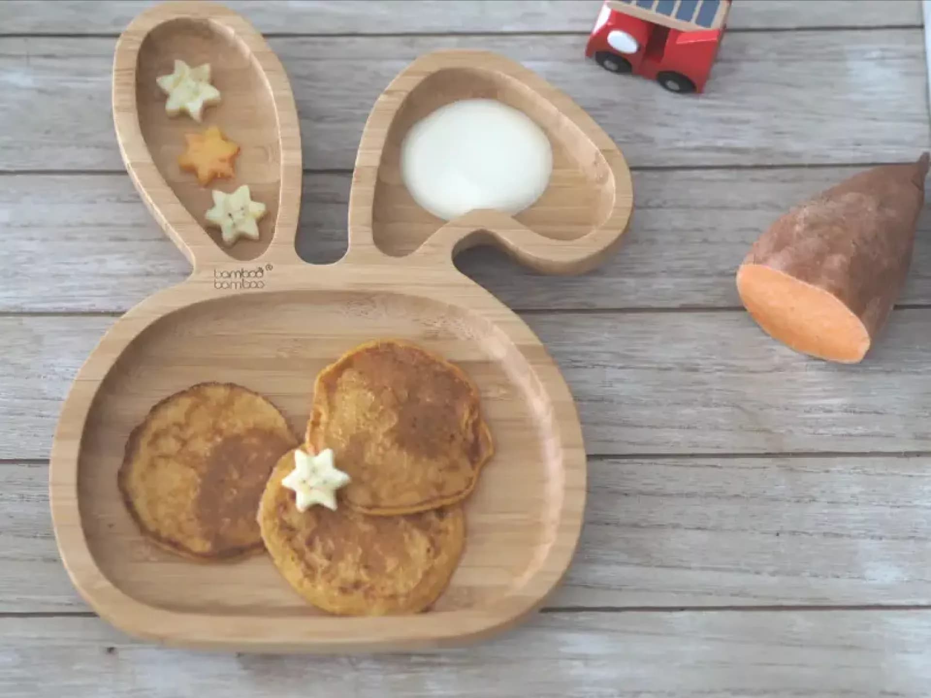 Süßkartoffel Pancakes