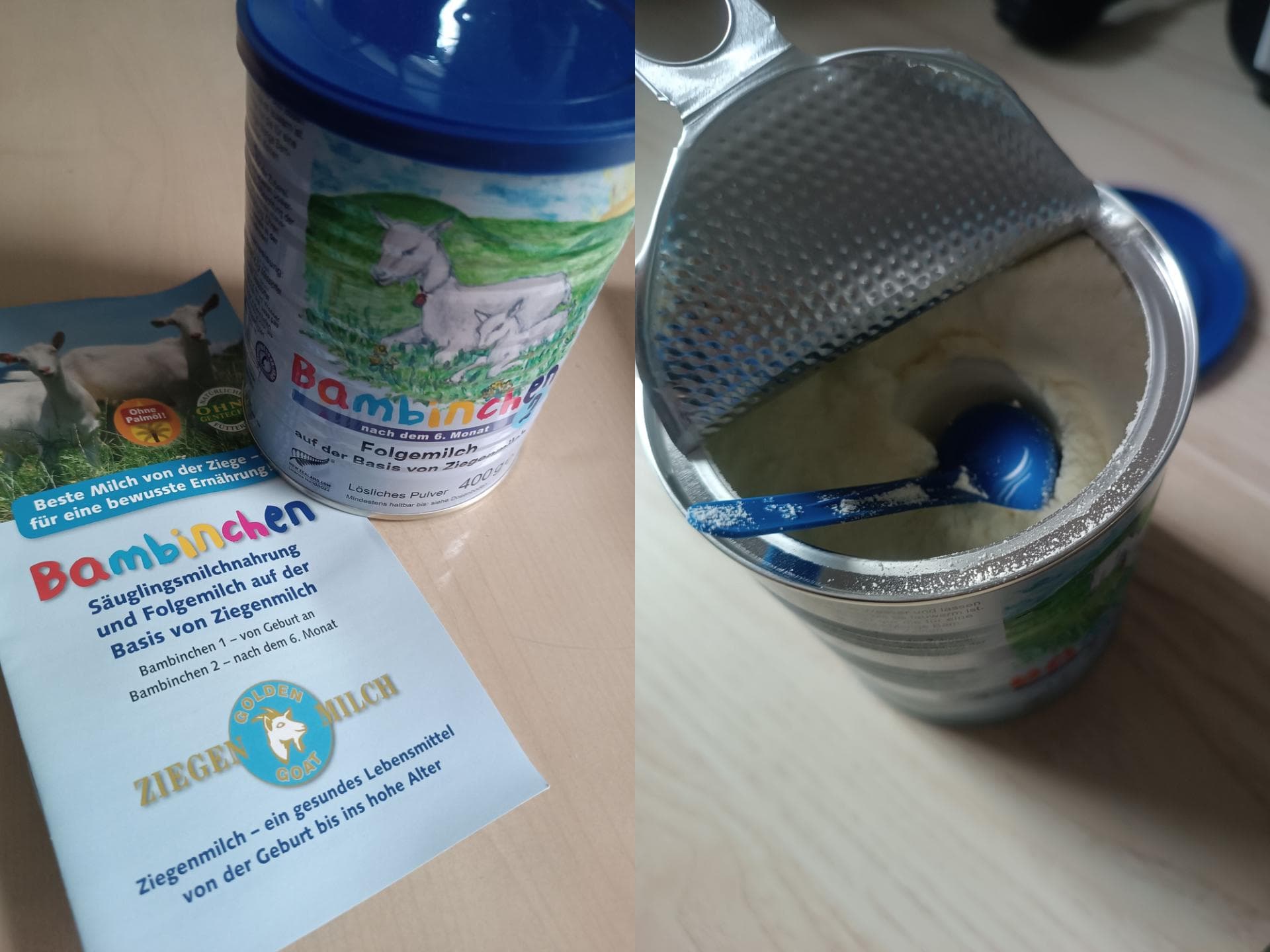 Mama Svitlana vergibt fünf Sterne für die "Bambinchen Folgemilch 2". 
