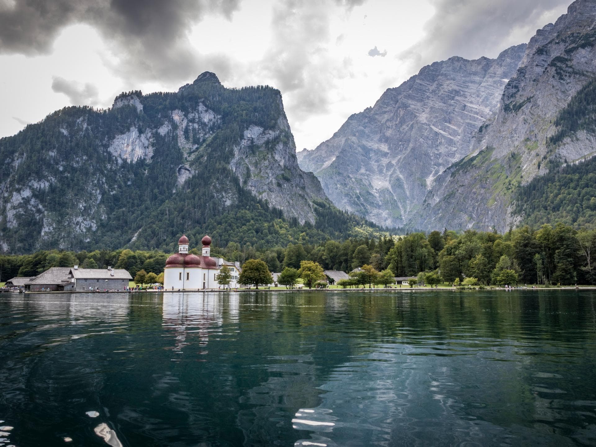 Der Königssee in Bayern Der Königssee in Bayern