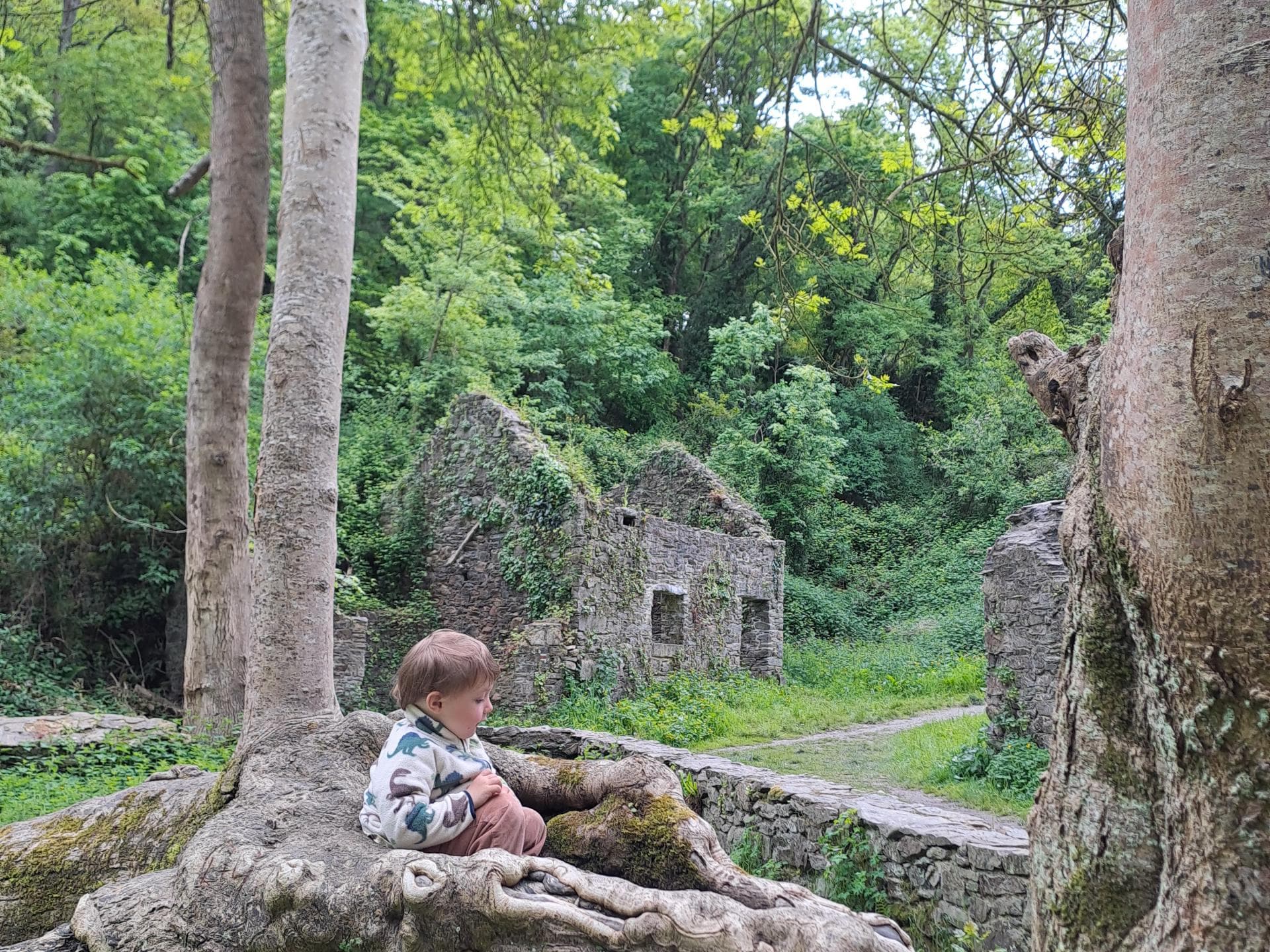 Bretage mit Kindern