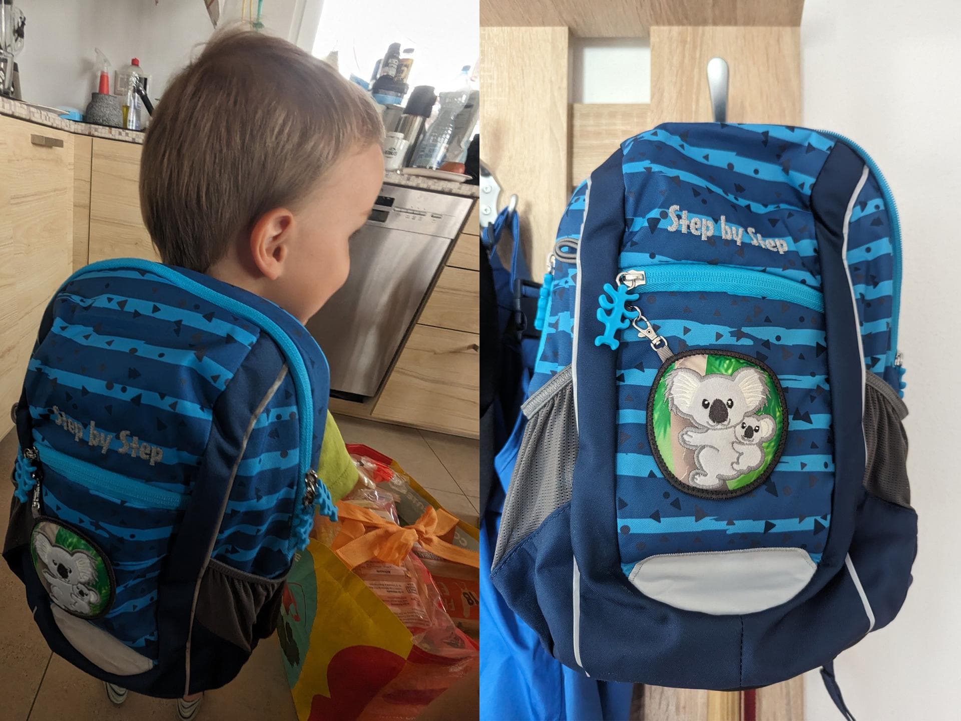 Der Rucksack von Step by Step eignet sich perfekt für Kindergartenkinder.