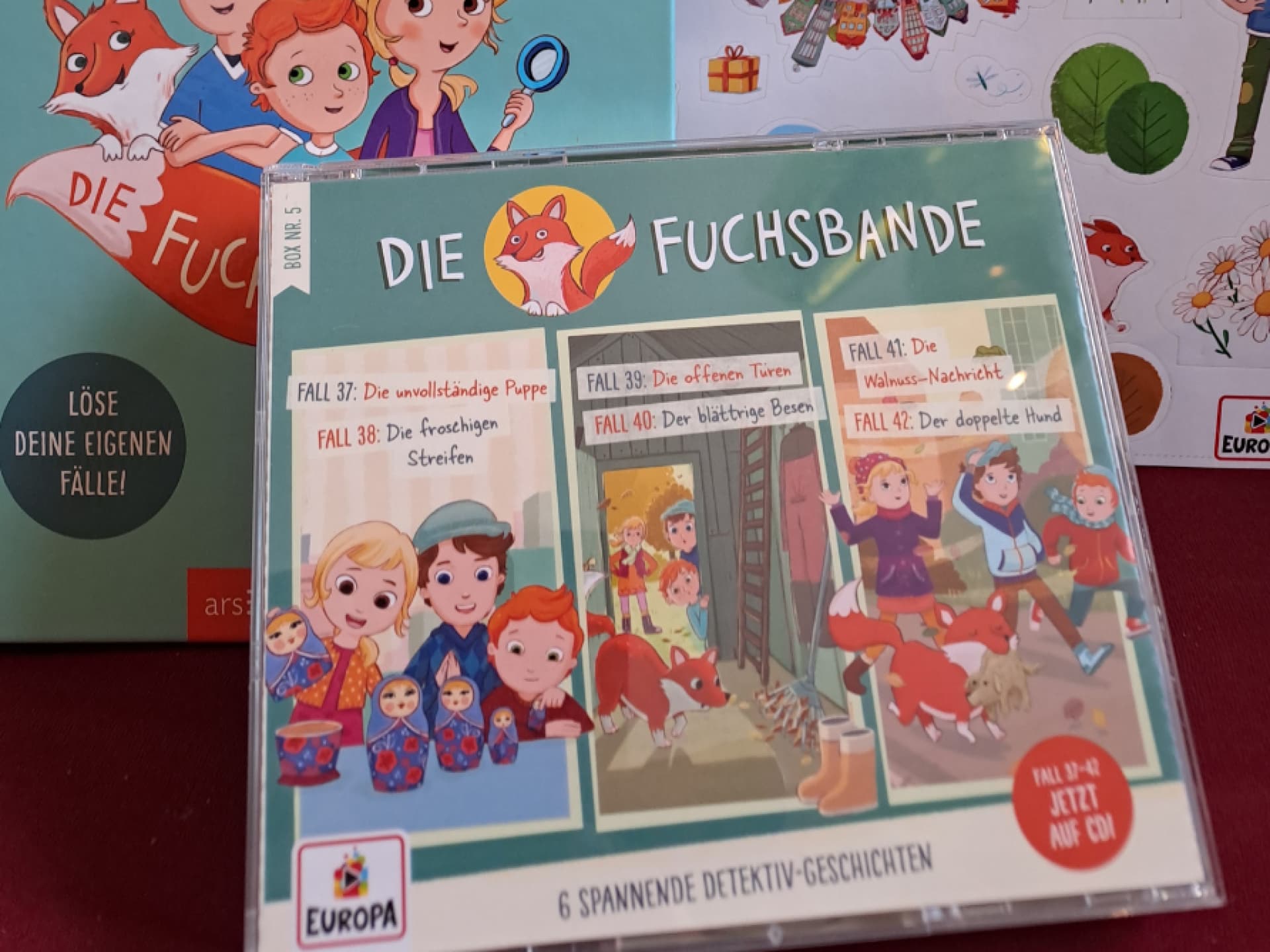 Die Kids von Testerin Angelika finden die Geschichten von "Die Fuchsbande" spannend und fesselnd. Die Kids von Testerin Angelika finden die Geschichten von "Die Fuchsbande" spannend und fesselnd.