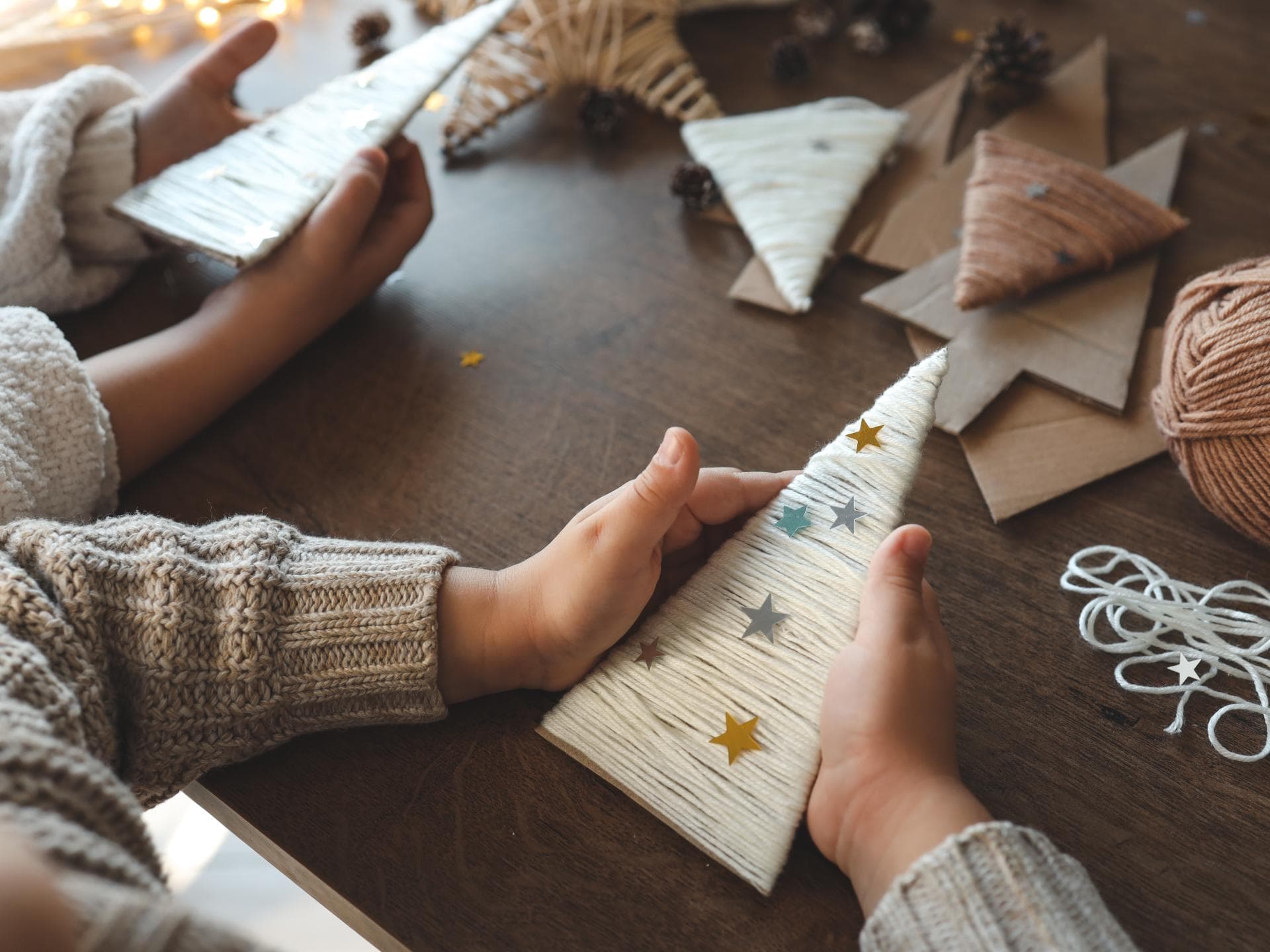 Weihnachtsgeschenke basteln mit Kindern