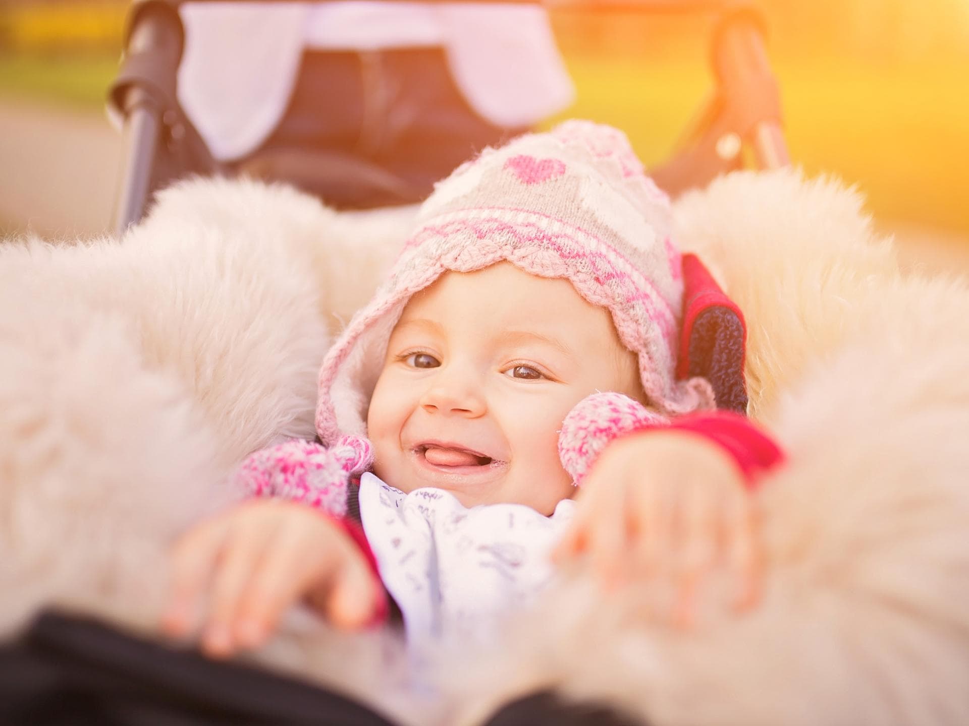 Lammfell im Kinderwagen: Sinnvoll oder gefhrlich?
