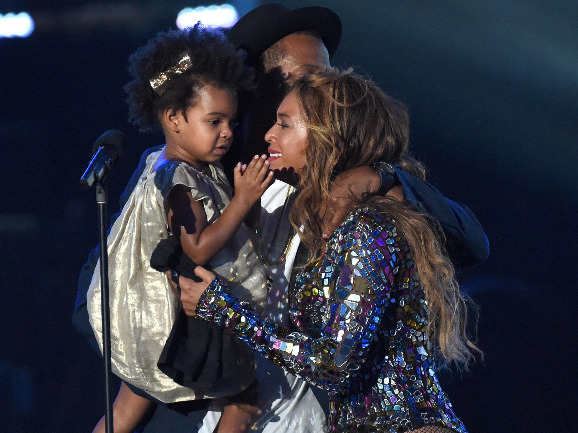 Beyoncé und Blue Ivy im August 2014
