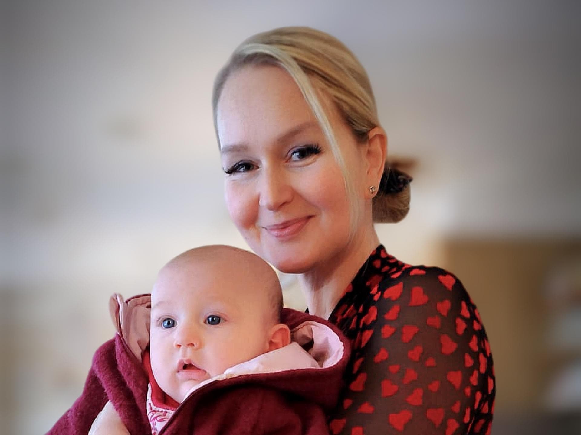 Nancy Wienberg mit Mandy-Malia.