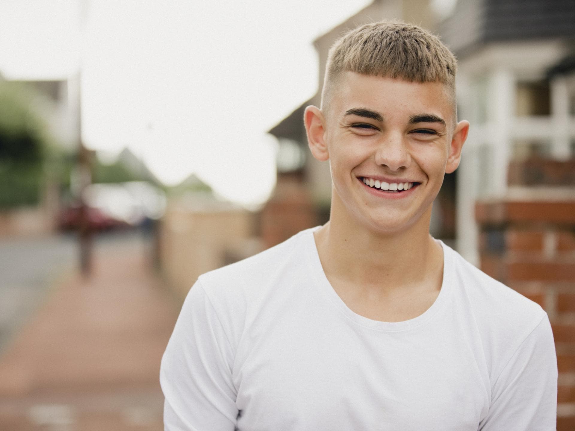 Frisuren für Teenager: Caesar Cut Fade