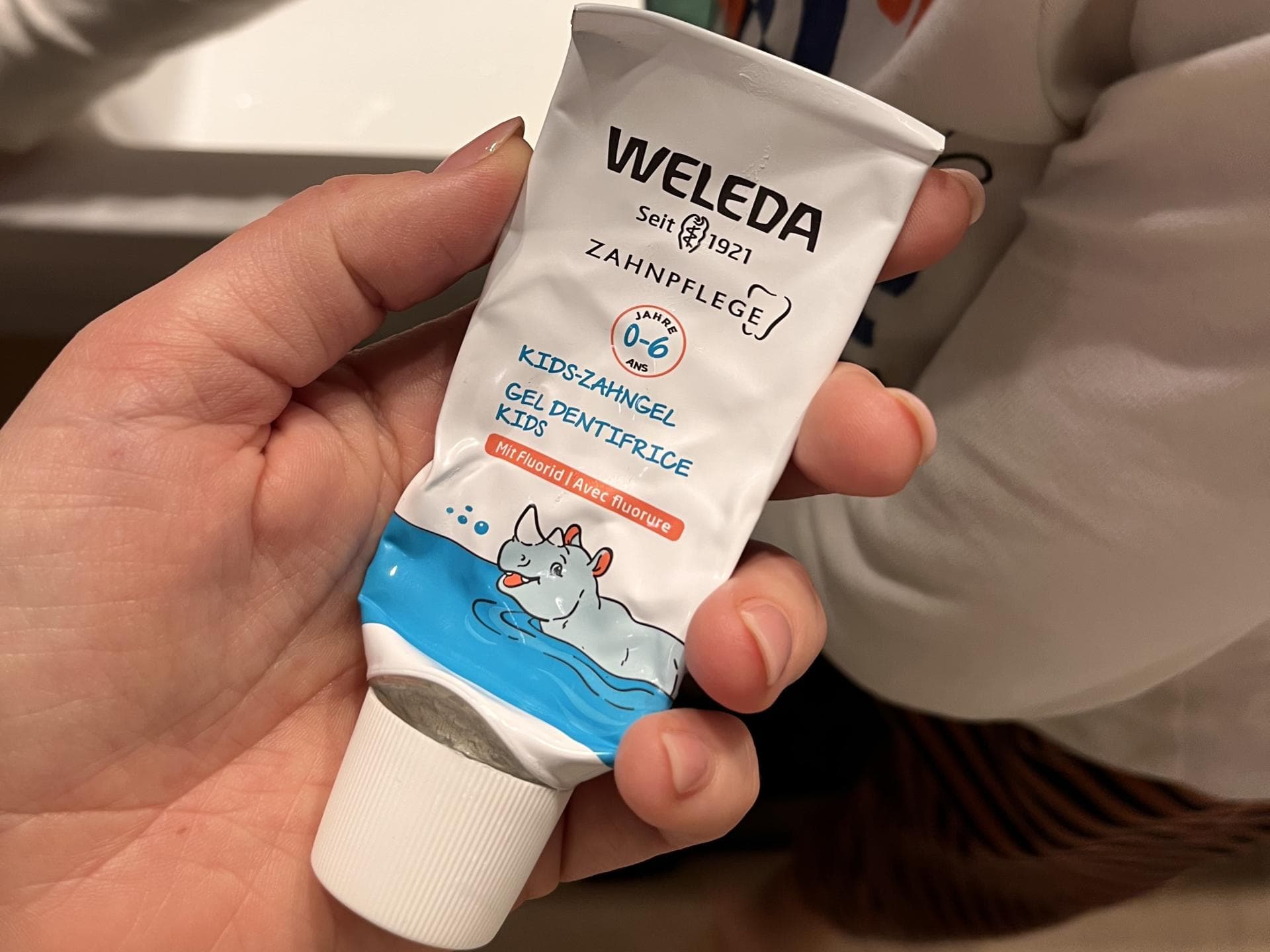 Das Zahngel von Weleda im Test Das Zahngel von Weleda im Test