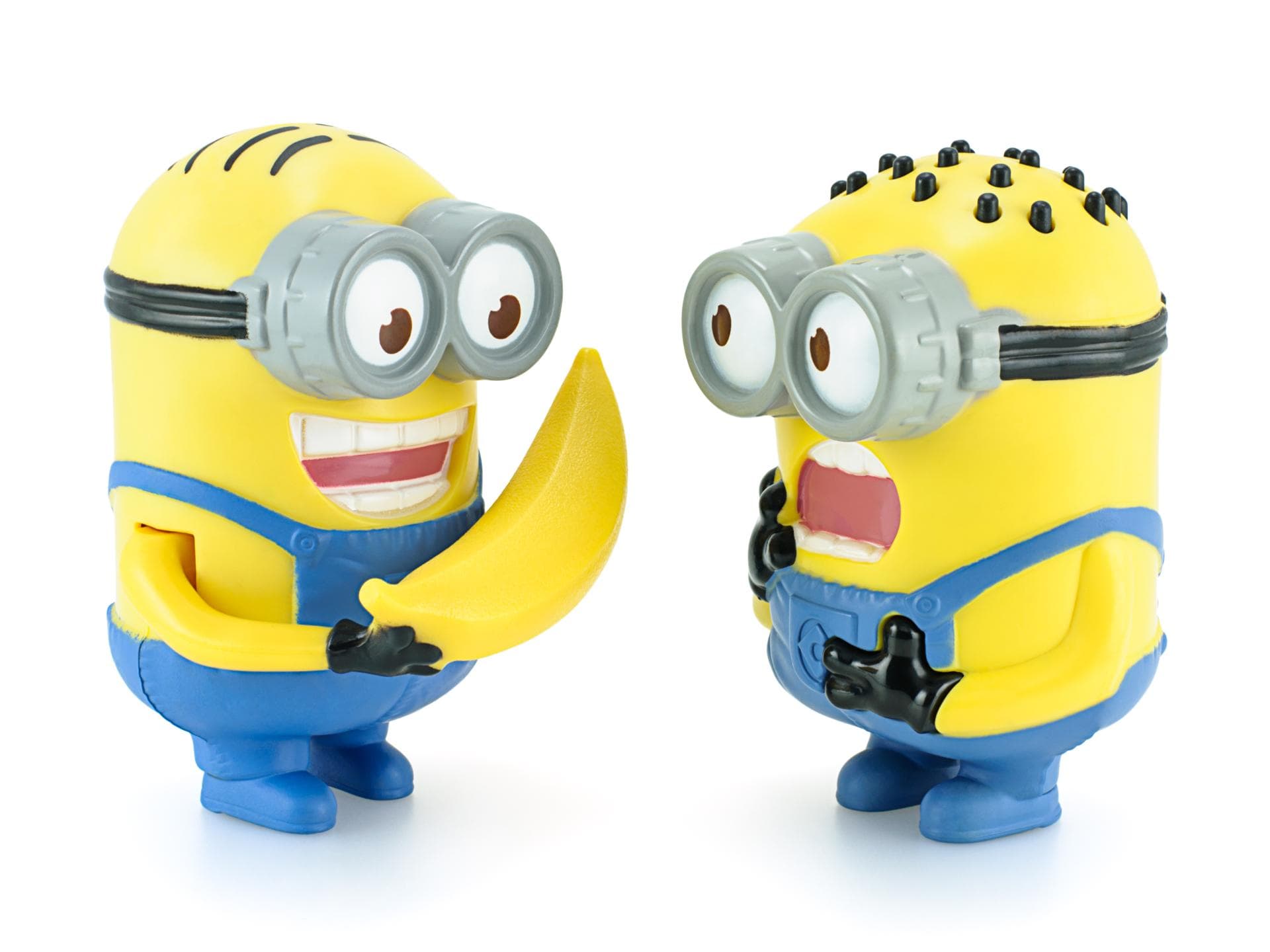 Zwei Minions und eine Banane