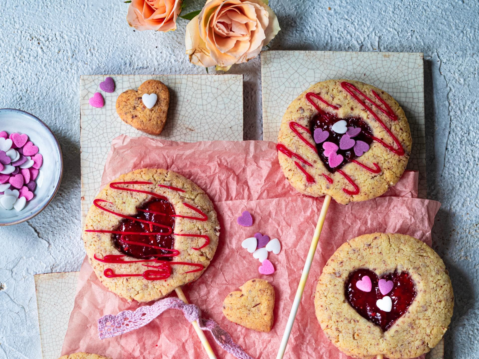 Herzige Lollipops