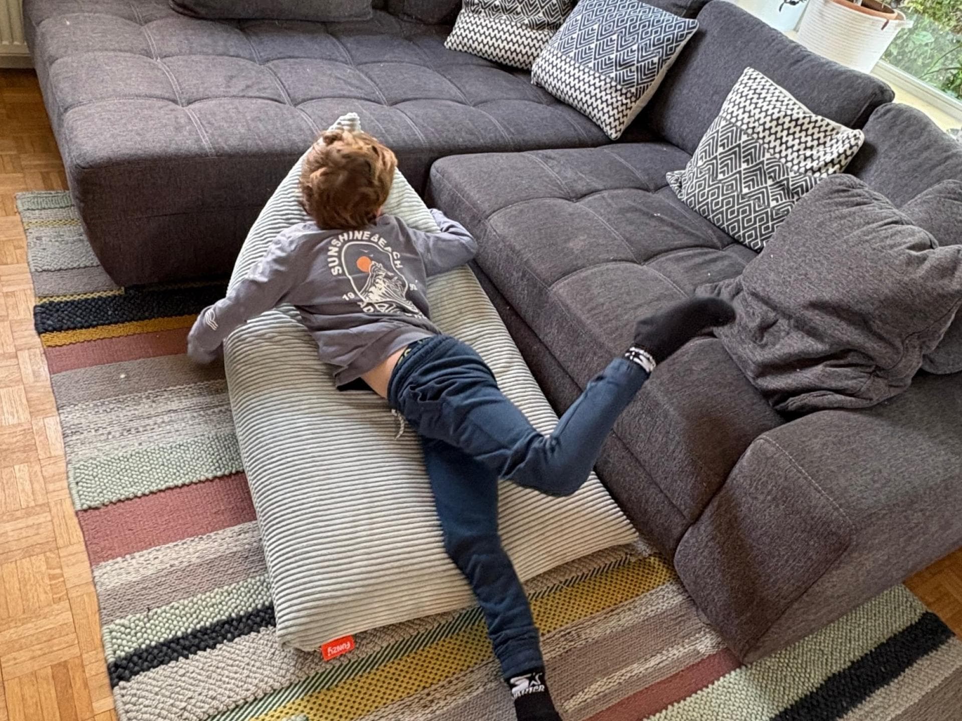 Der Lounger-Sitzsack von Funzy im Test. 