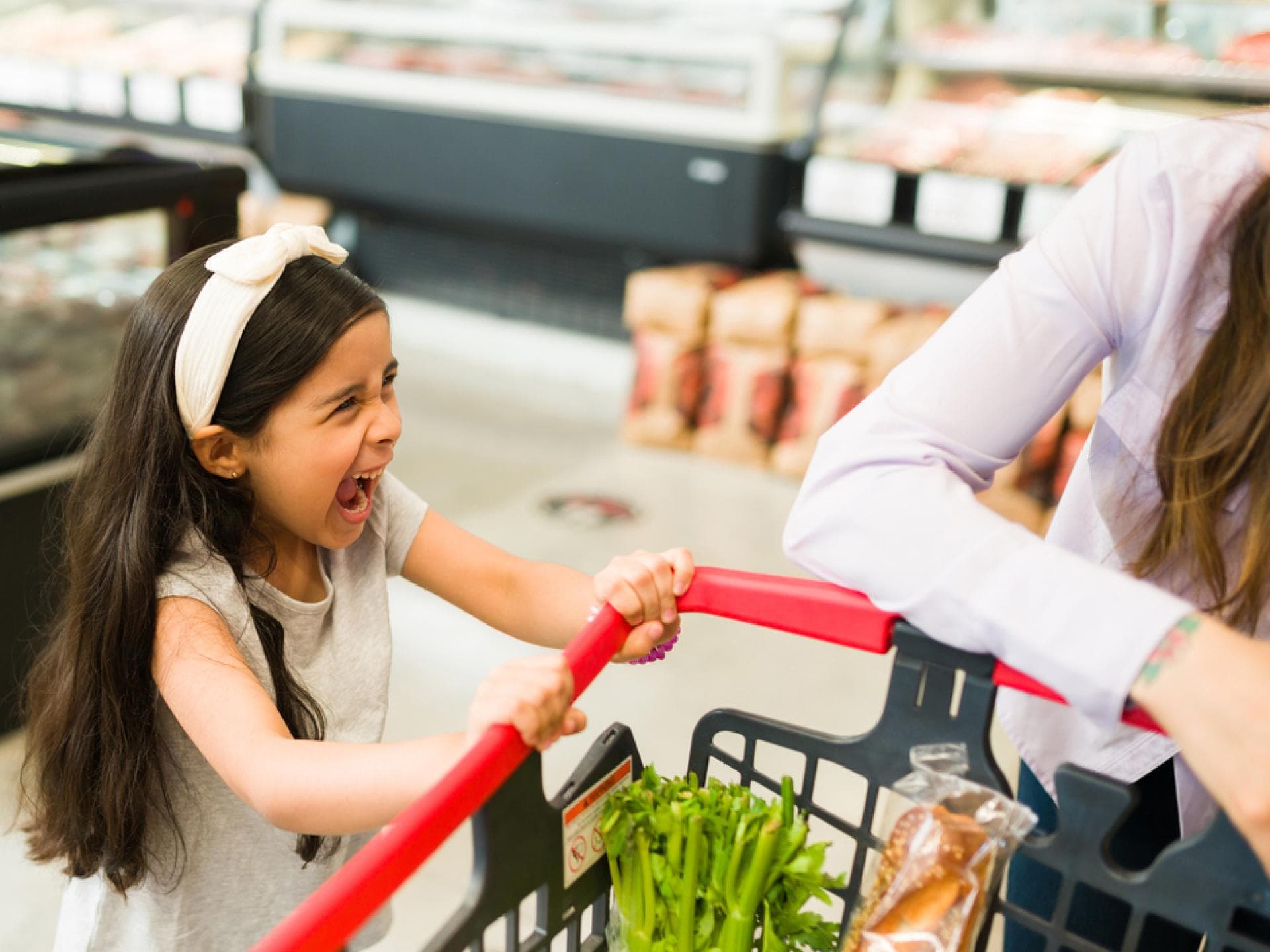 Wutanfall im Supermarkt? Keine Seltenheit! Super gelassene Eltern allerdings schon!