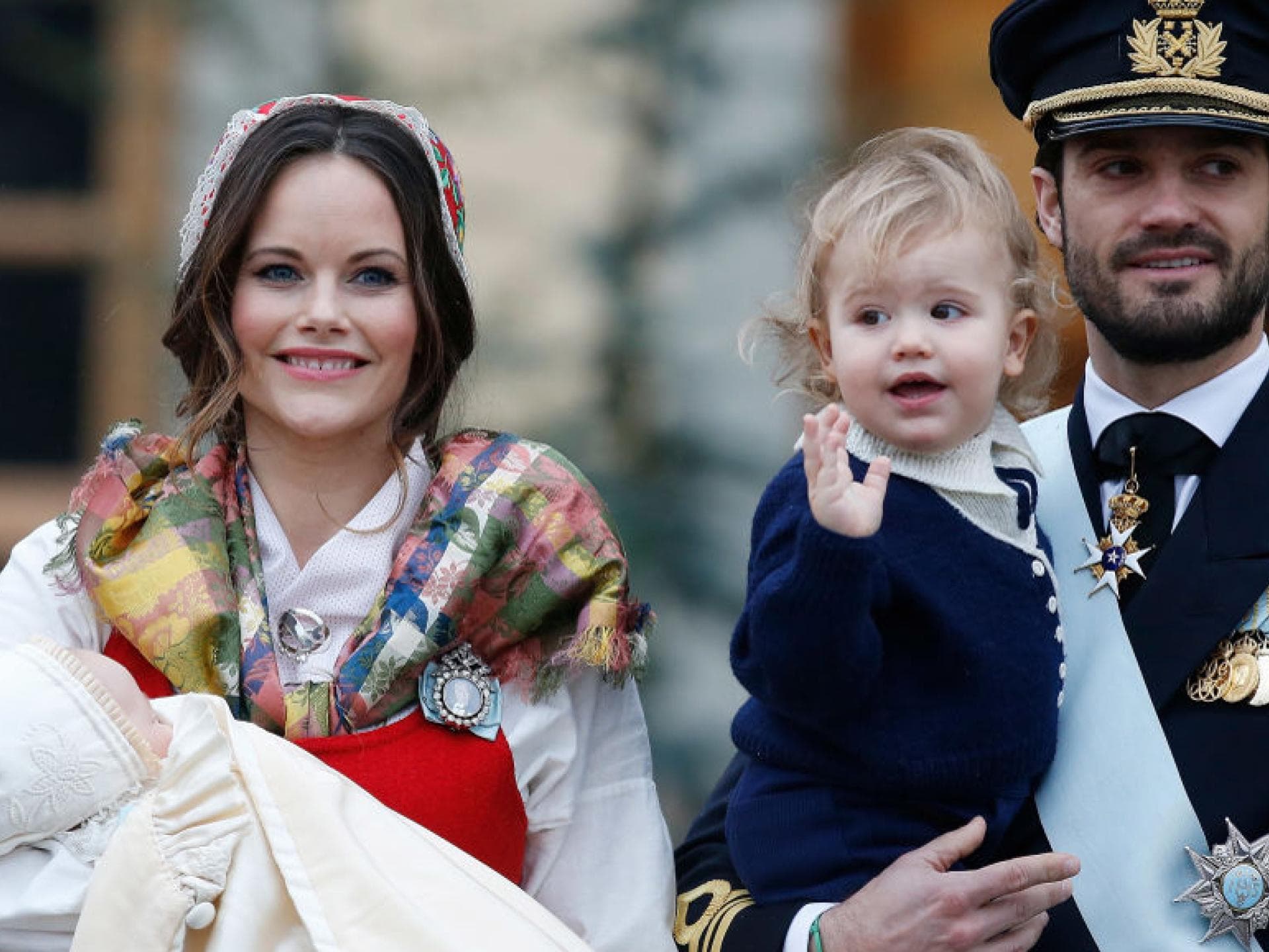 Dieses Bild stammt aus dem Dezember 2017 und zeigt Prinz Gabriel von Schweden bei seiner Taufe.