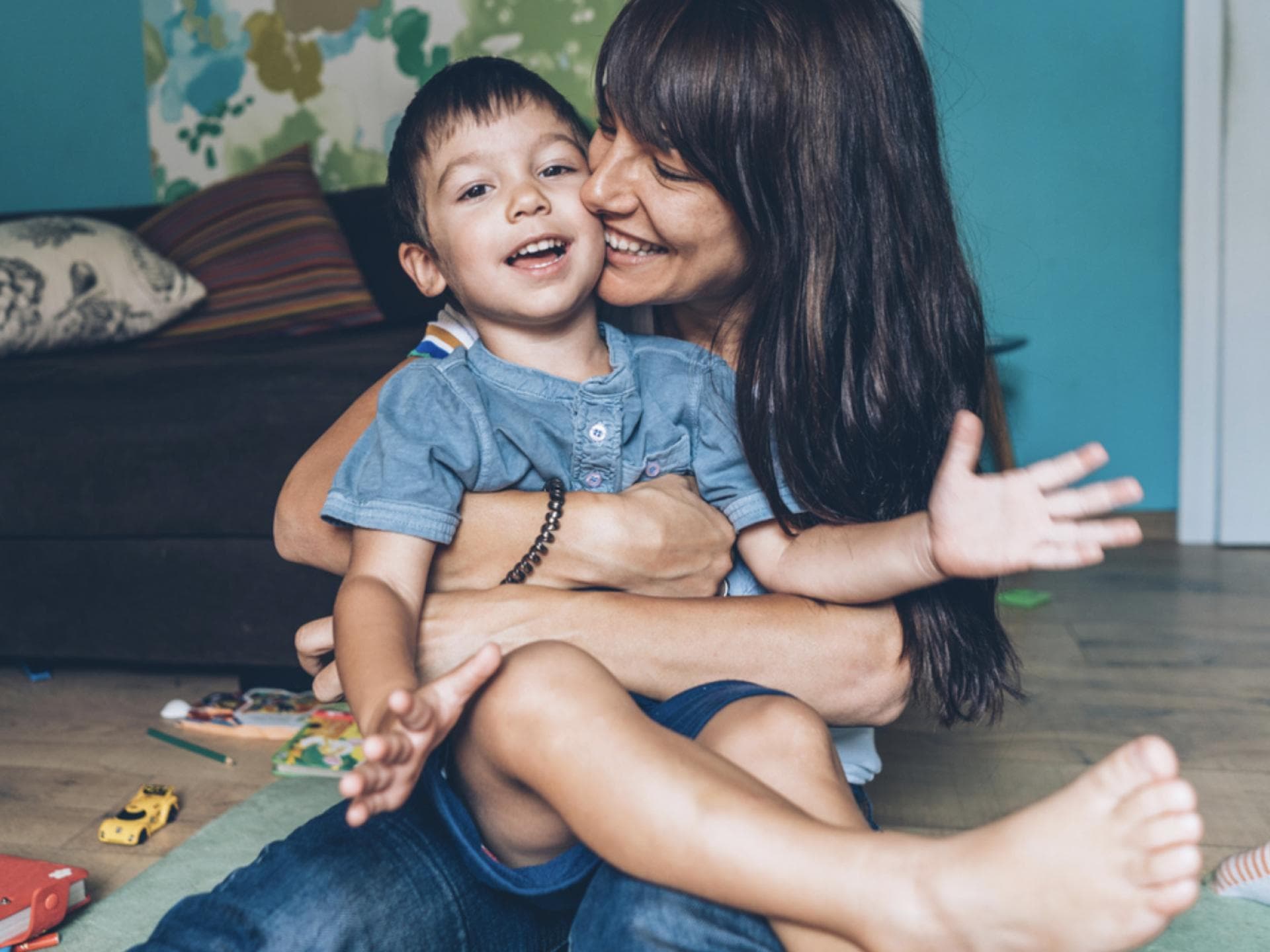 Friede, Freude, Eierkuchen entspricht leider oft nicht der Realität im Familienalltag.