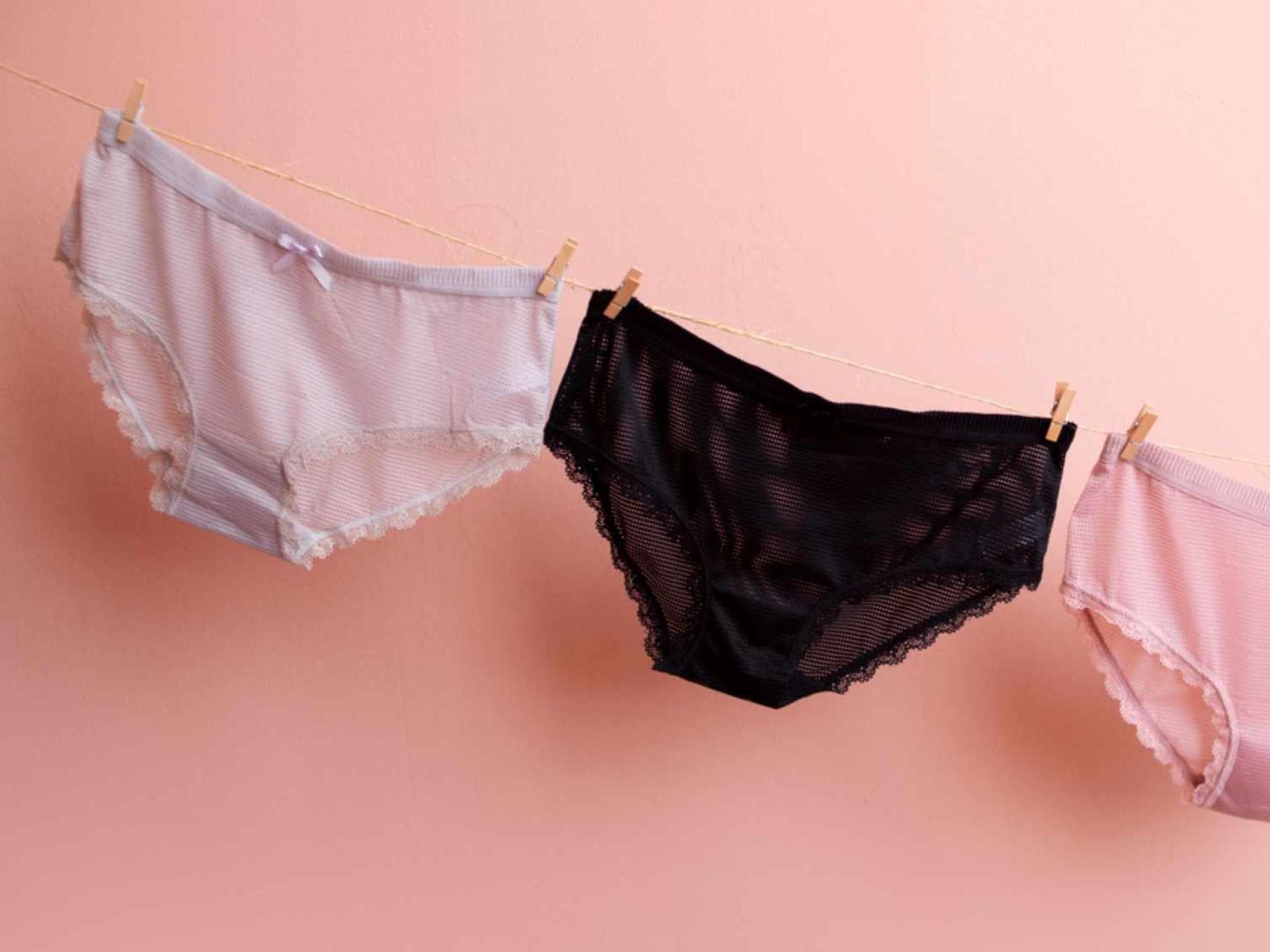 Periodenpanties sehen auf den ersten Blick aus wie ganz normale Unterhosen.