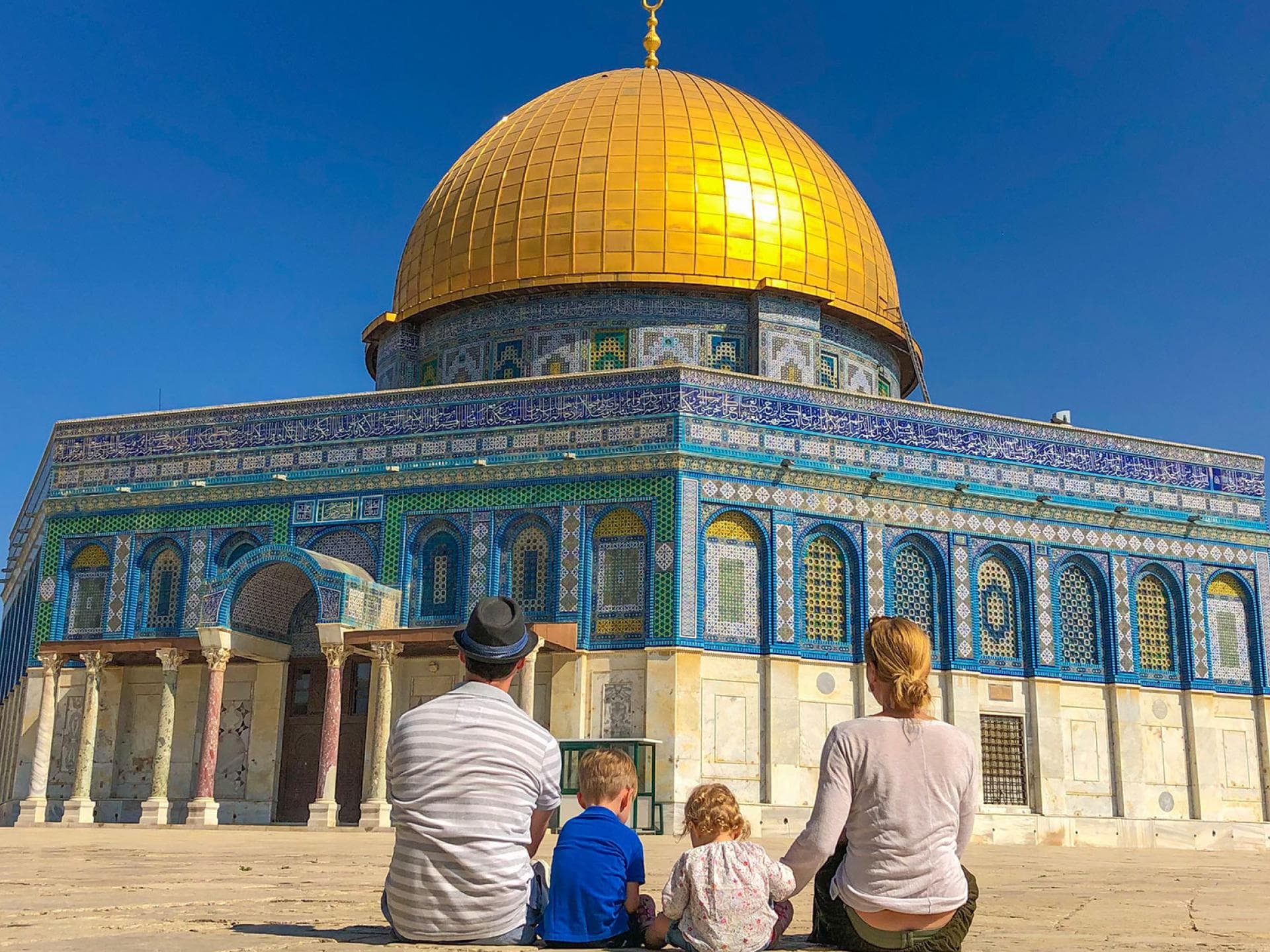 Der Felsendom in Jerusalem: Auch mit Kindern einen Besuch wert.