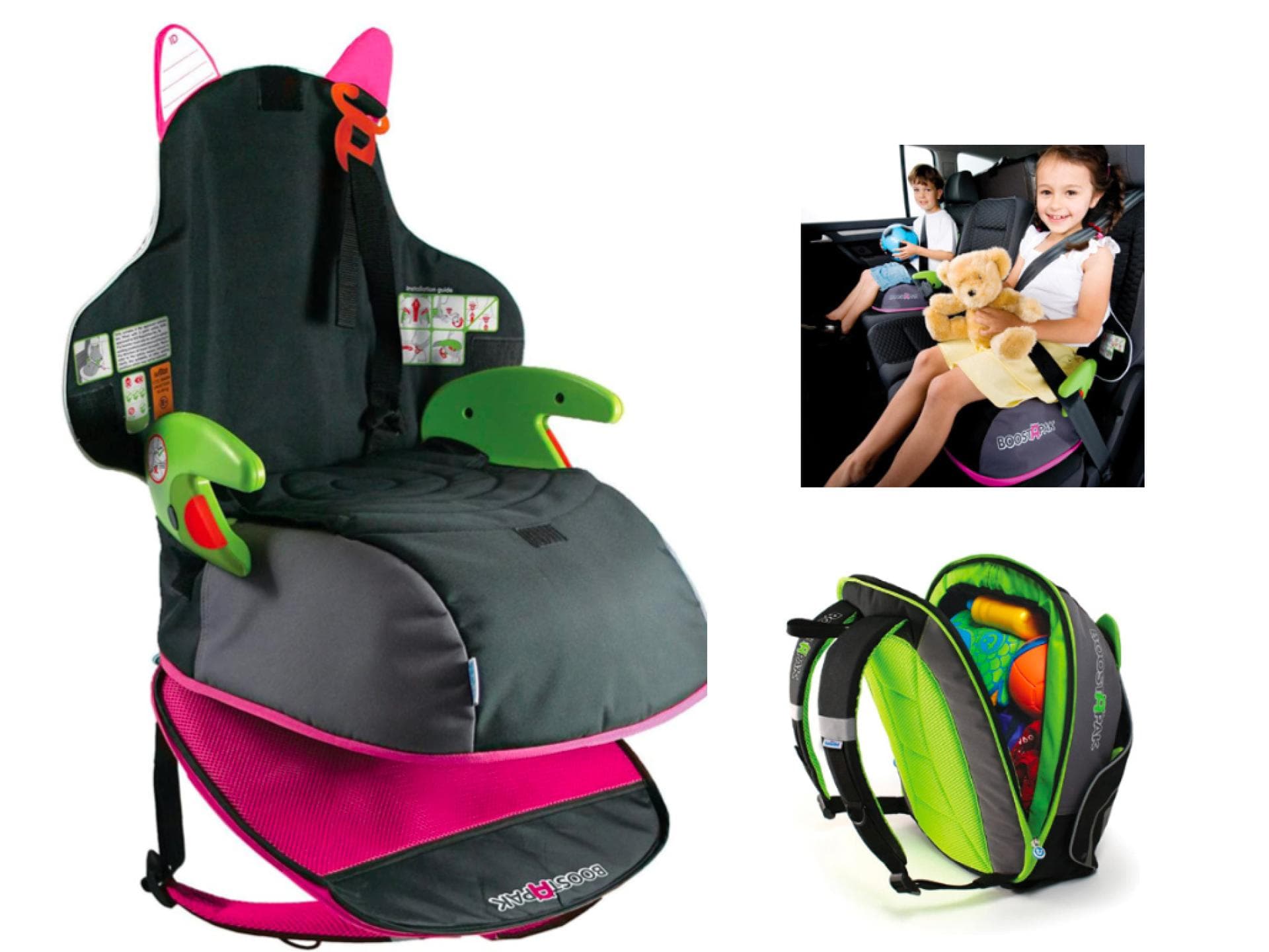 Kinderautositz für die Reise Trunki BoostApak