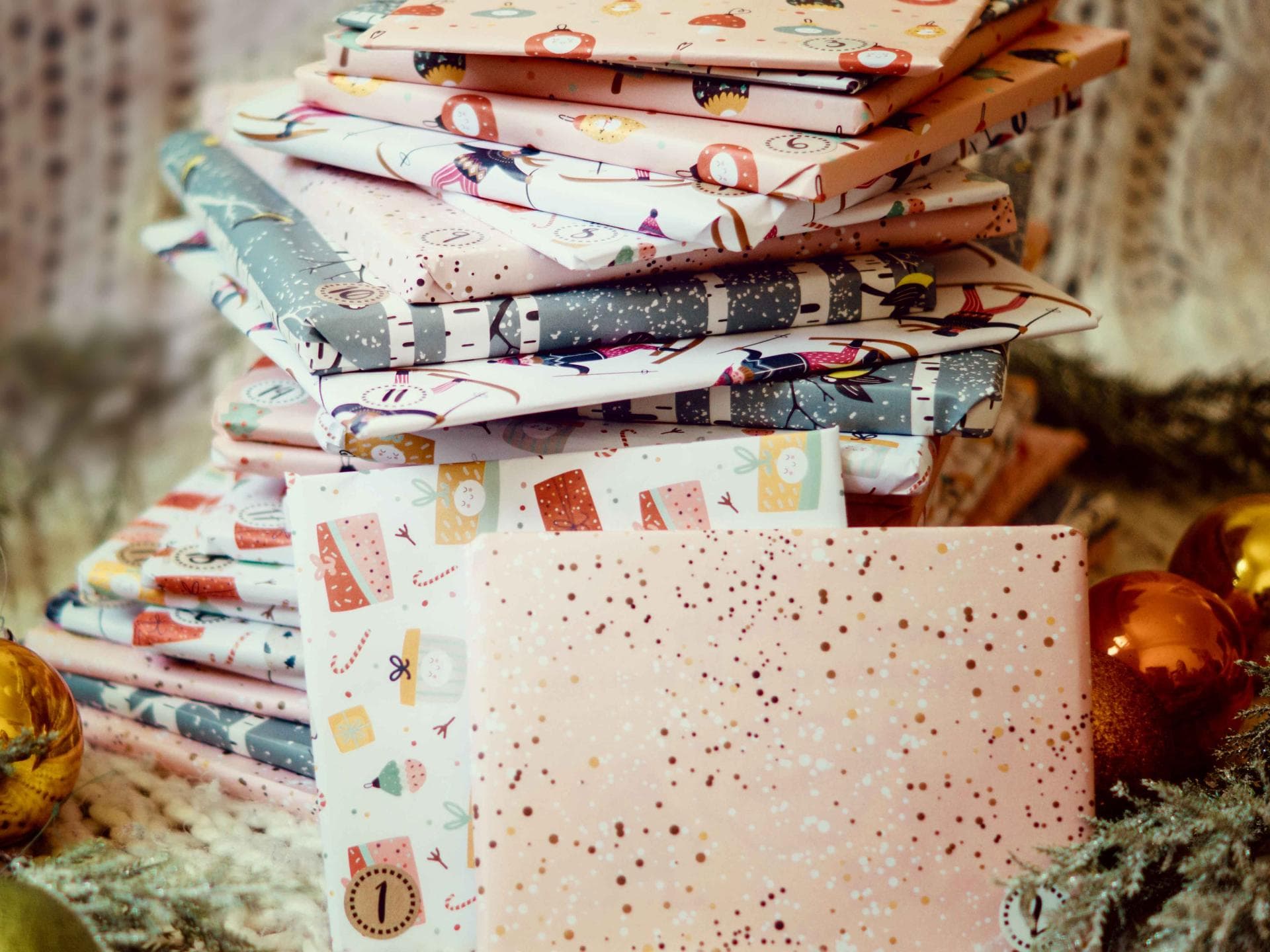 Bücher als Adventskalender. Bücher als Adventskalender.