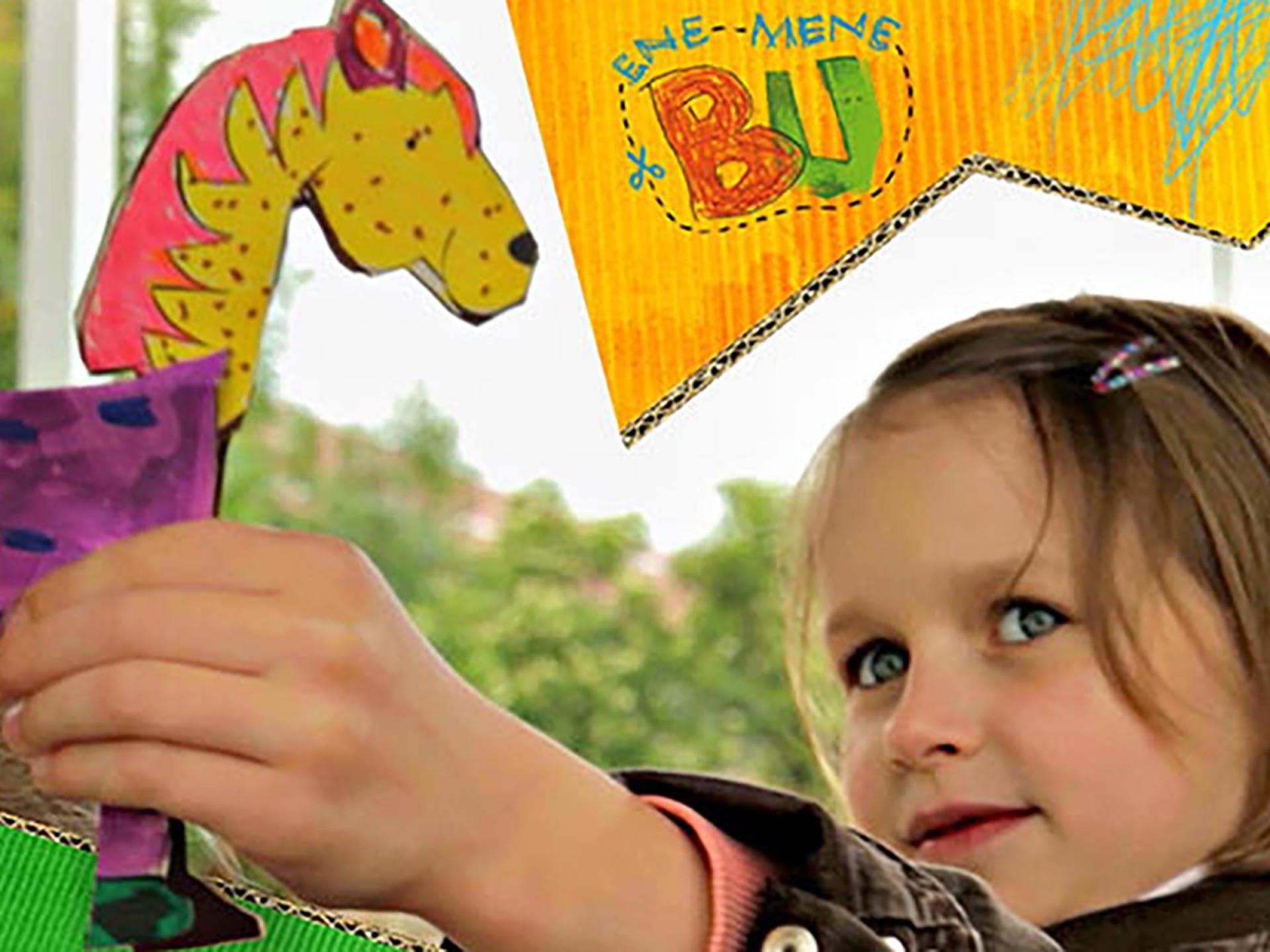 In der Kindersendung "Ene Mene Bu!" wird viel gebastelt. 