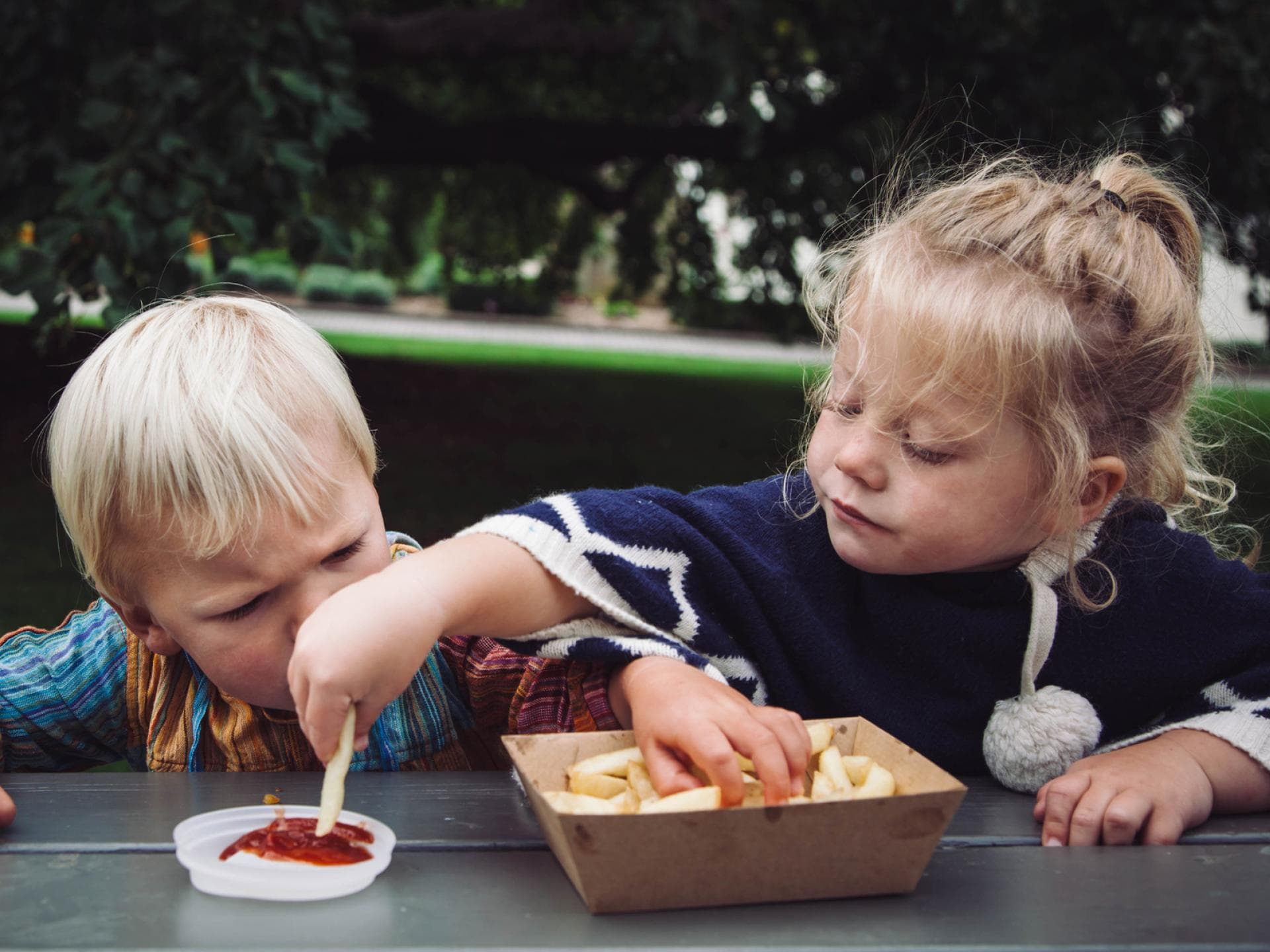 Teilen ist für Kinder nicht immer leicht.