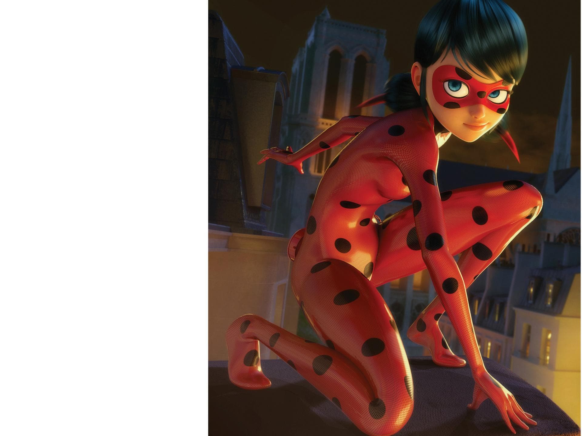 Teenagerin Marinette alias Superheldin Ladybug aus der Serie Miraculous: eigentlich ein starkes weibliches Vorbild – leider mit unrealistischen Model-Maßen.